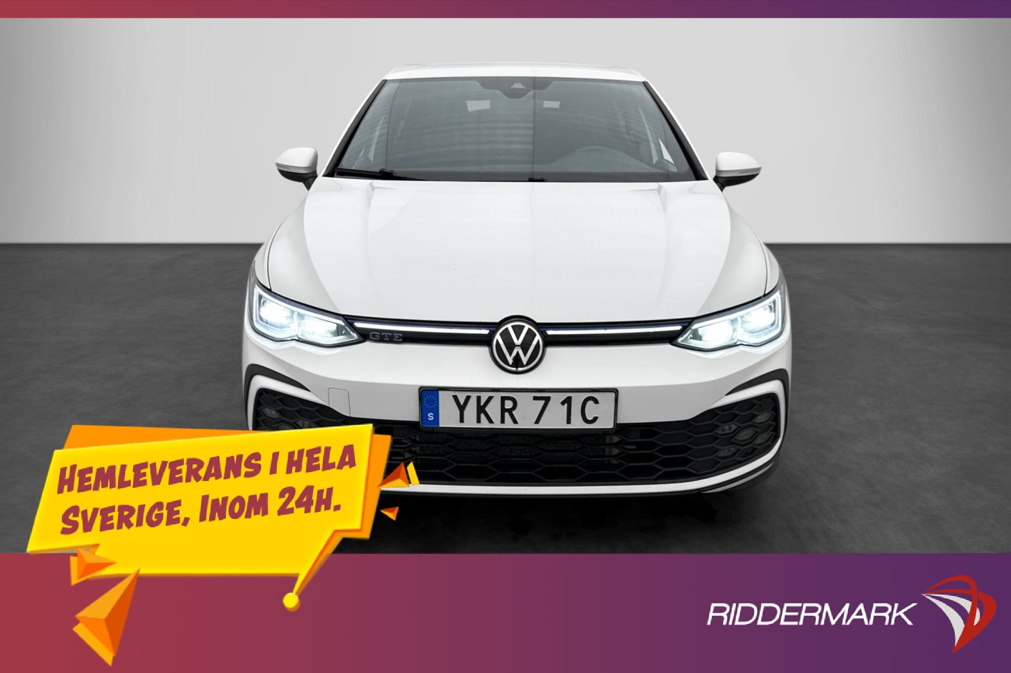 Volkswagen Golf GTE 245hk Rattvärme CarPlay Navigation