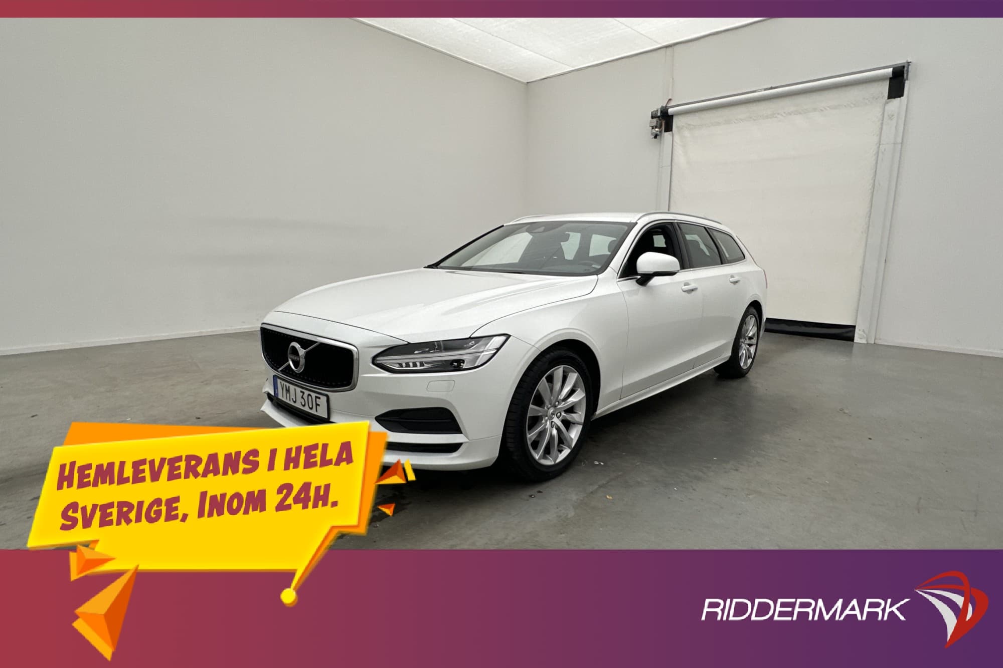 Volvo V90 D4  Advanced P-Värmare VoC Adaptiv CarPlay 190hk
