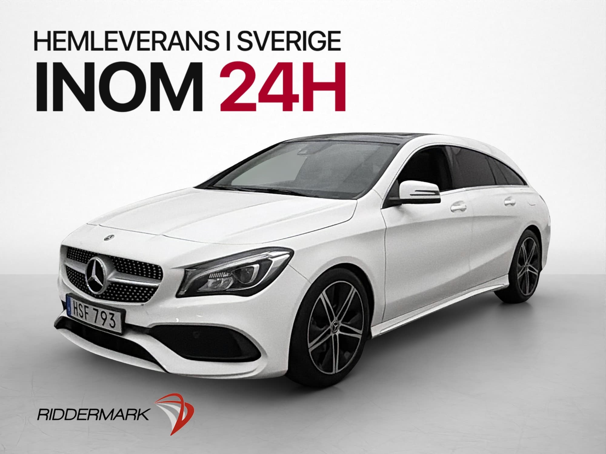 Mercedes-Benz CLA 180 SB 122hk AMG Panorama Kamera Dragkrok