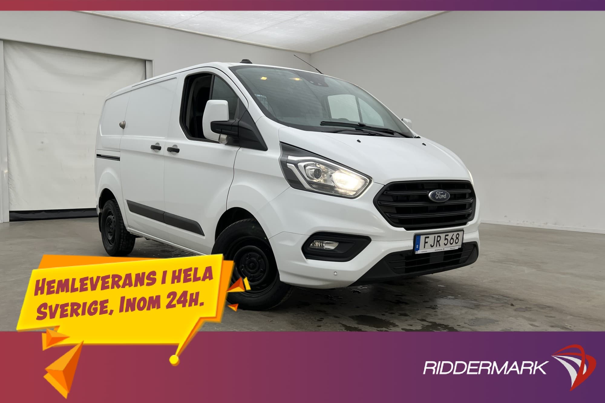 Ford Transit Custom Värmare Dragkrok Kamera SYNC-3 CARPLAY