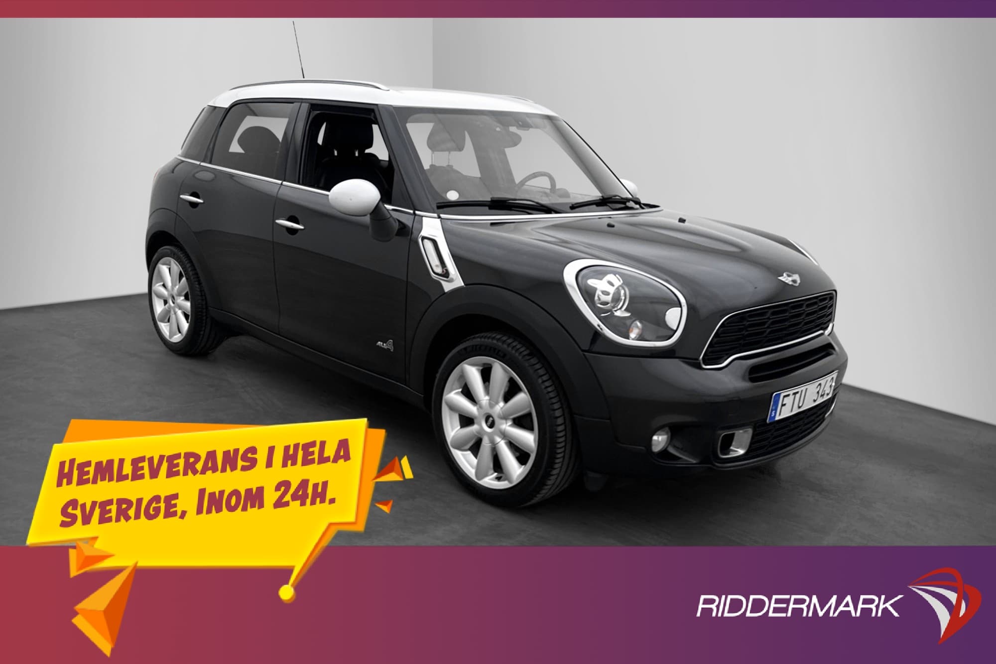 MINI Countryman S ALL4 184hk Chili Sensorer Skinn Bluetooth