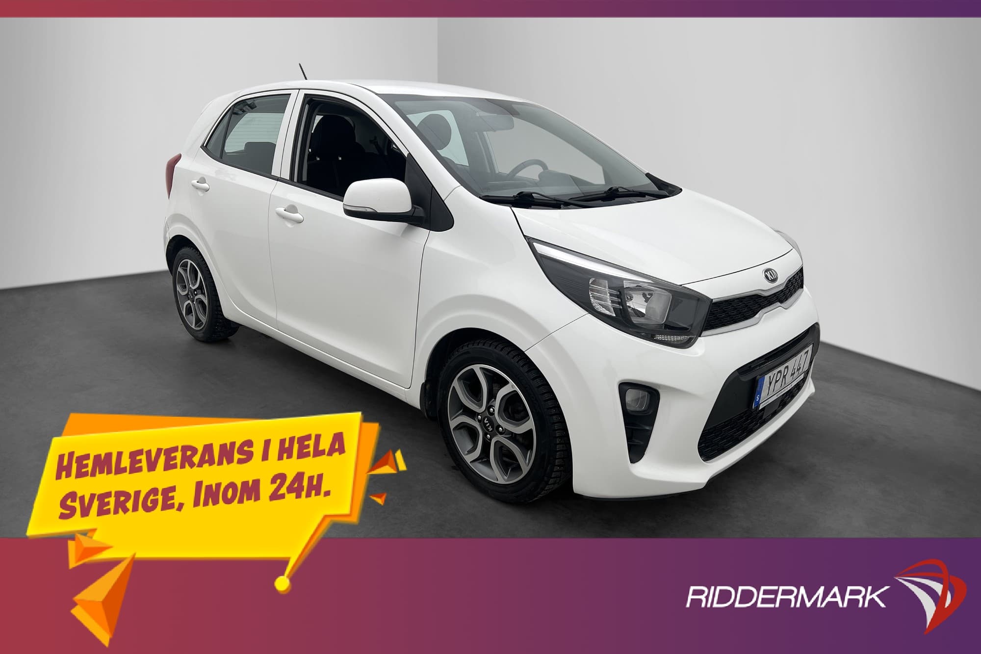 Kia Picanto 5-dörrar 1.25 84hk GLS P-sensor Rattvärme