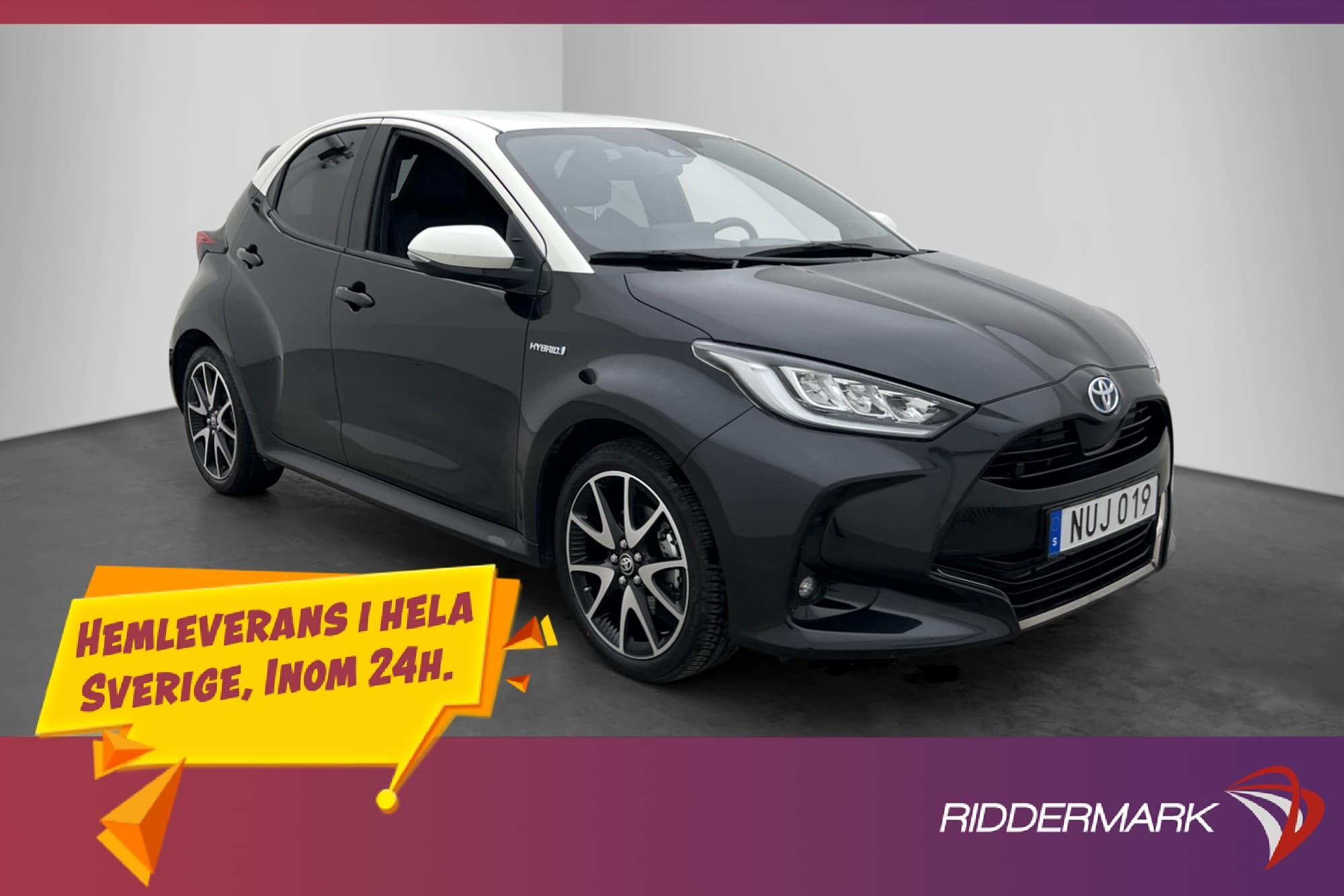 Toyota Yaris Hybrid CVT Style Värmare JBL Kamera CarPlay