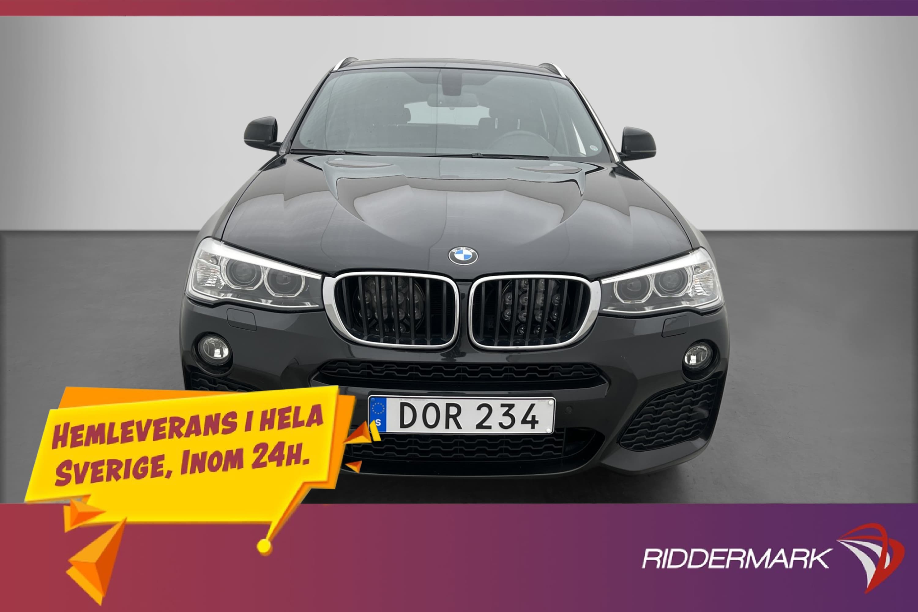 BMW X4 xDrive20d 190hk M Sport Värmare Navi Kamera Drag