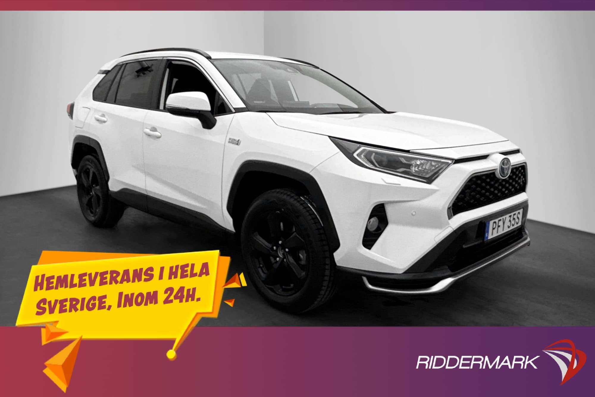 Toyota RAV4 Plug-in Hybrid AWD 306hk Launch Edt Kamera Skinn