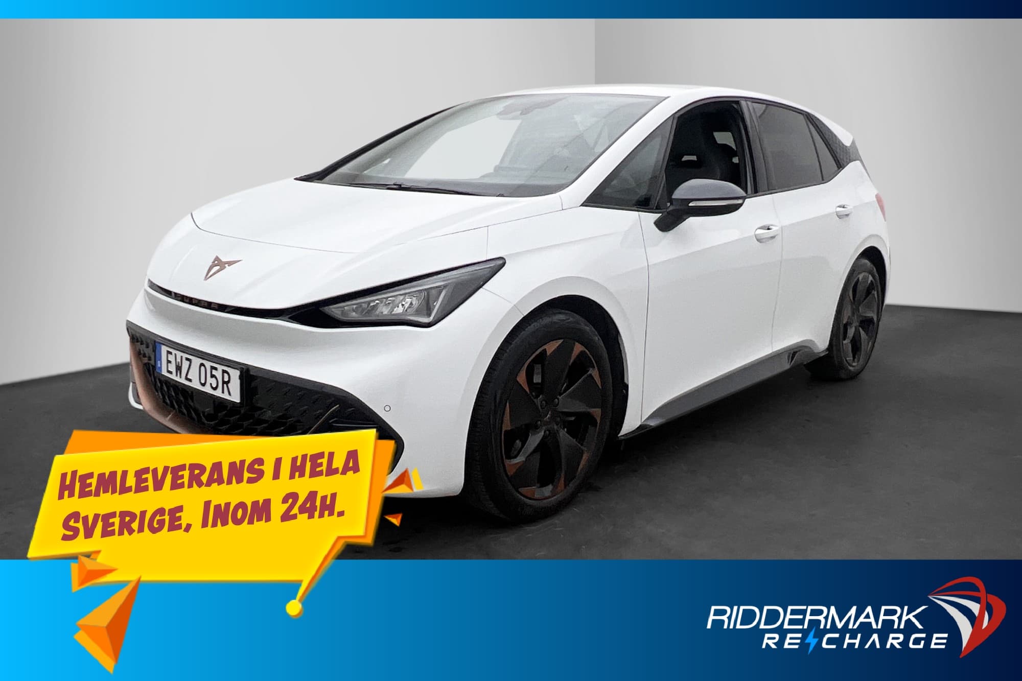 Cupra Born 58 204hk Värmare Massage Kamera CarPlay Rattvärme