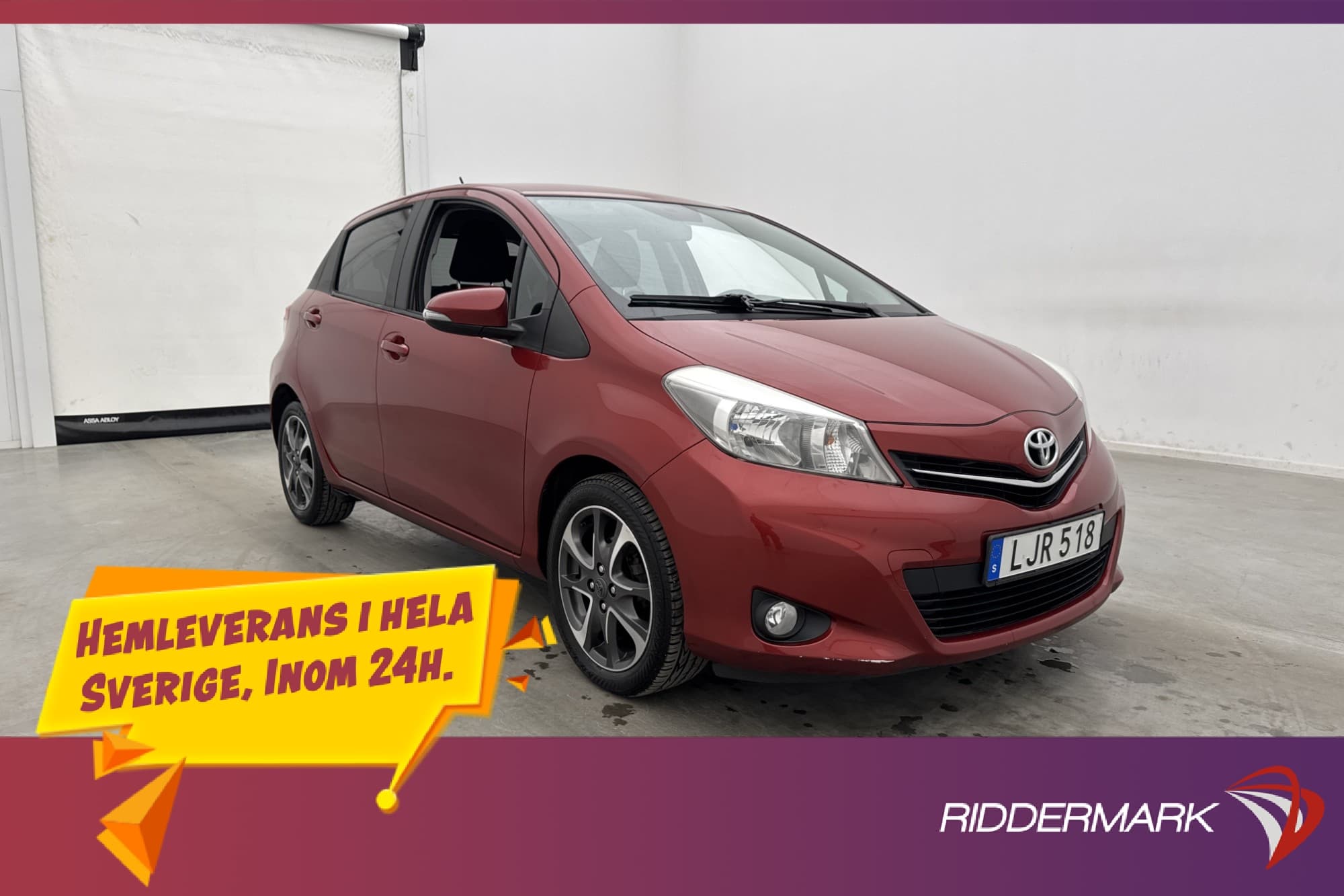 Toyota Yaris 1.33 Dual VVT-i 1 Brukare Backkamera Bluetooth