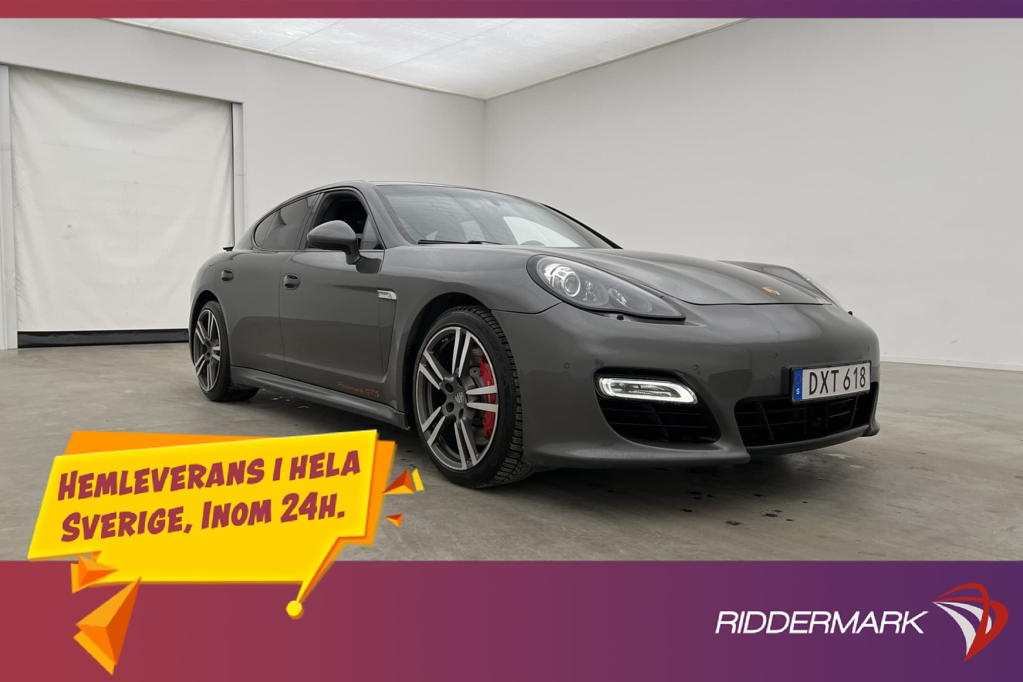 Porsche Panamera GTS PASM Sport Chrono BOSE 18-Vägs Kolfiber