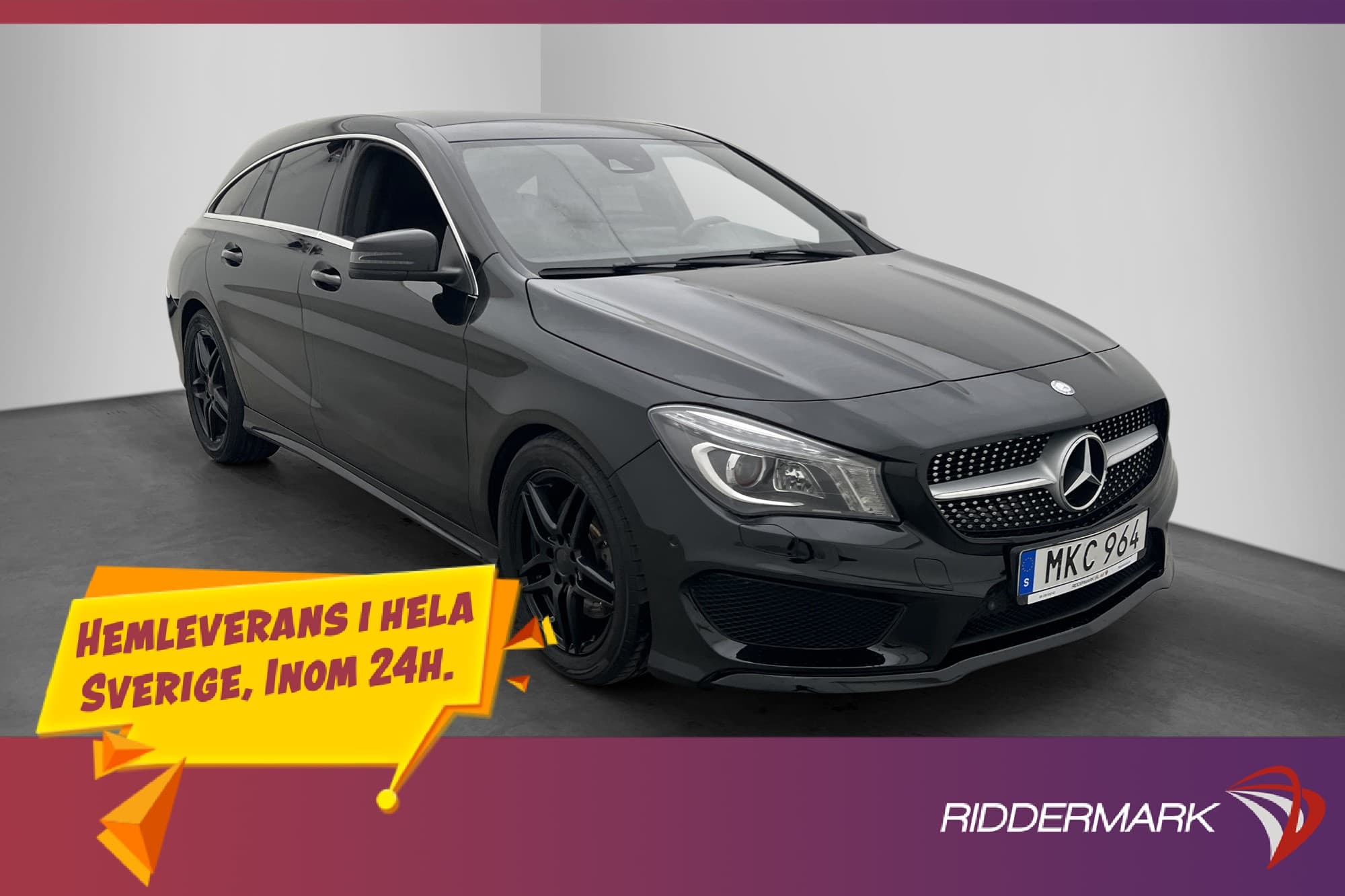 Mercedes-Benz CLA 220 d AMG Sport Pano Kamera Navi Halvskinn