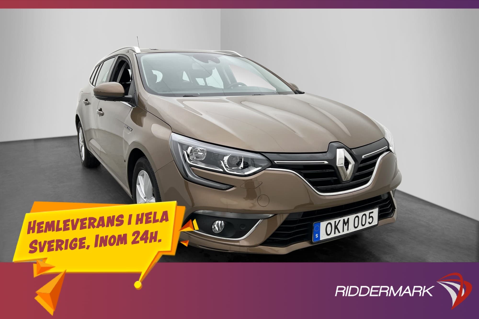 Renault Mégane Grandtour 1.2 TCe Sensorer Navi En-Brukare
