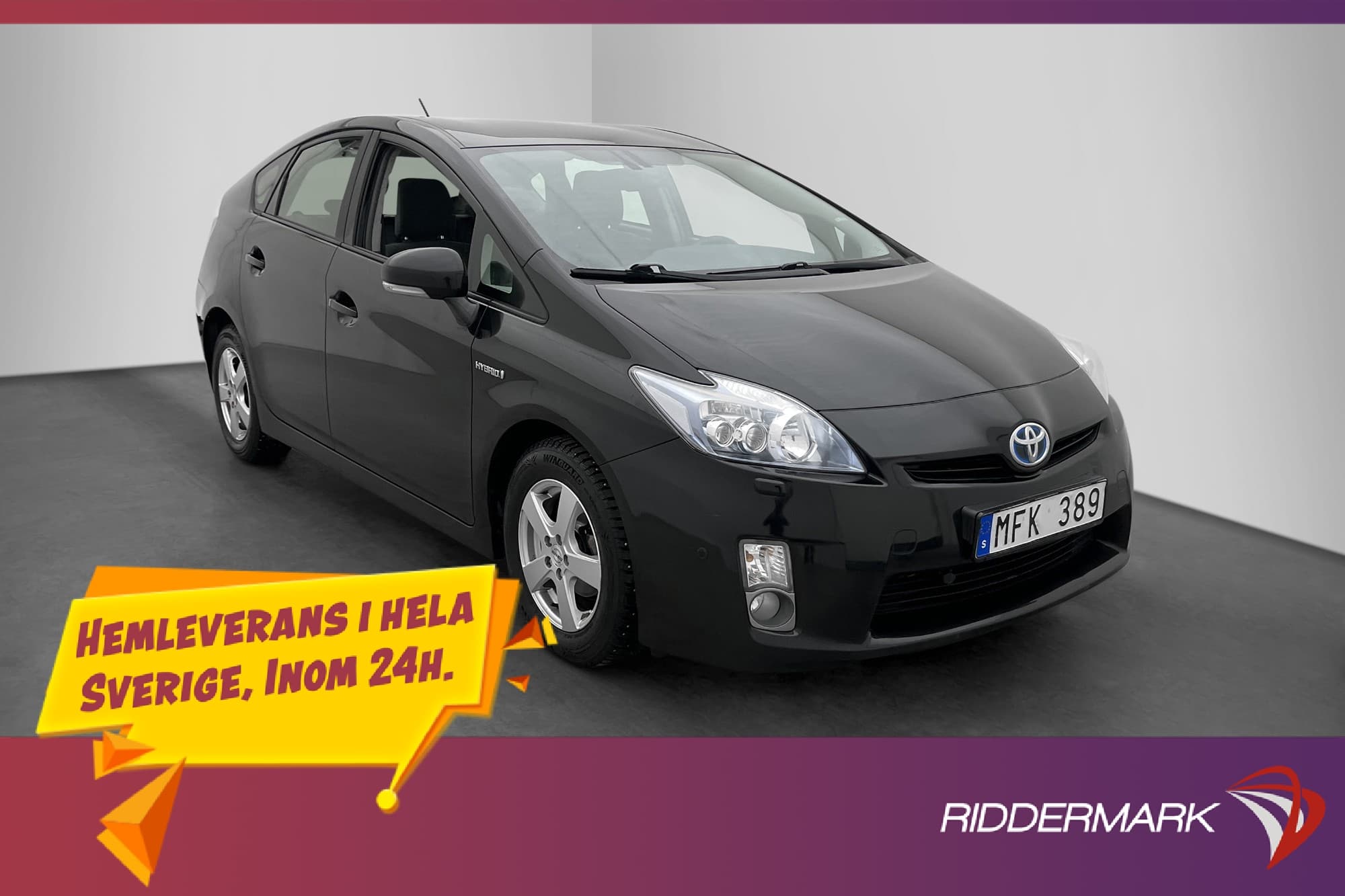 Toyota Prius Hybrid HUD Kamera Navi Keyless Värm P-Sensorer