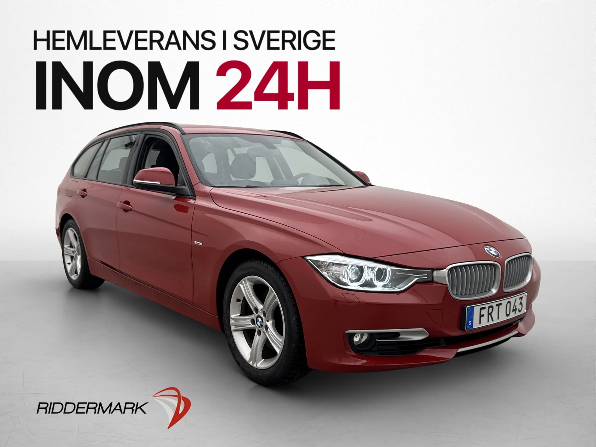 BMW 328 i Touring 235hk Halvskinn P-Sensorer
