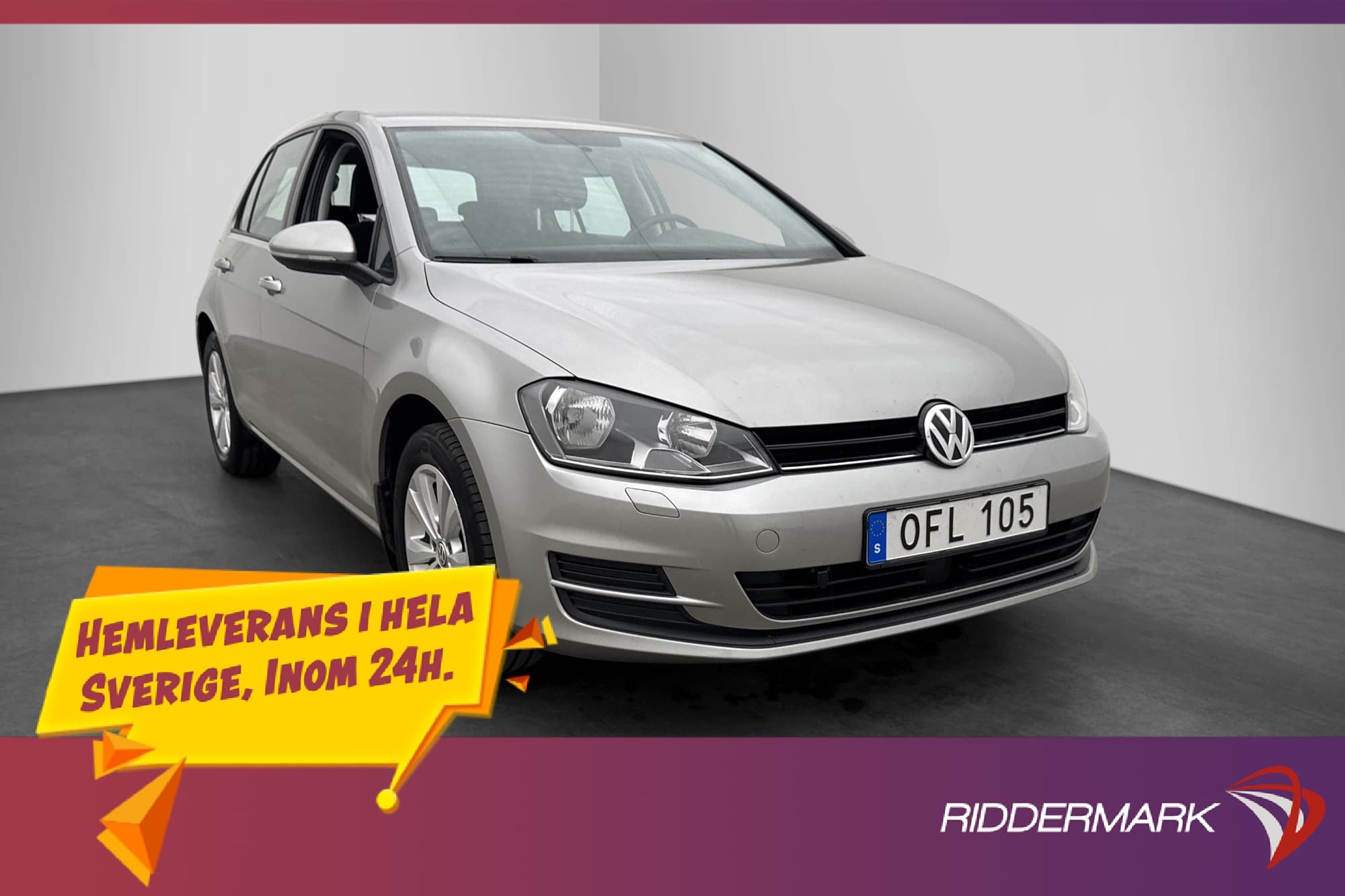 Volkswagen Golf 5-dörrar 1.2 TSI M/K-Värmare Adaptiv-Fart