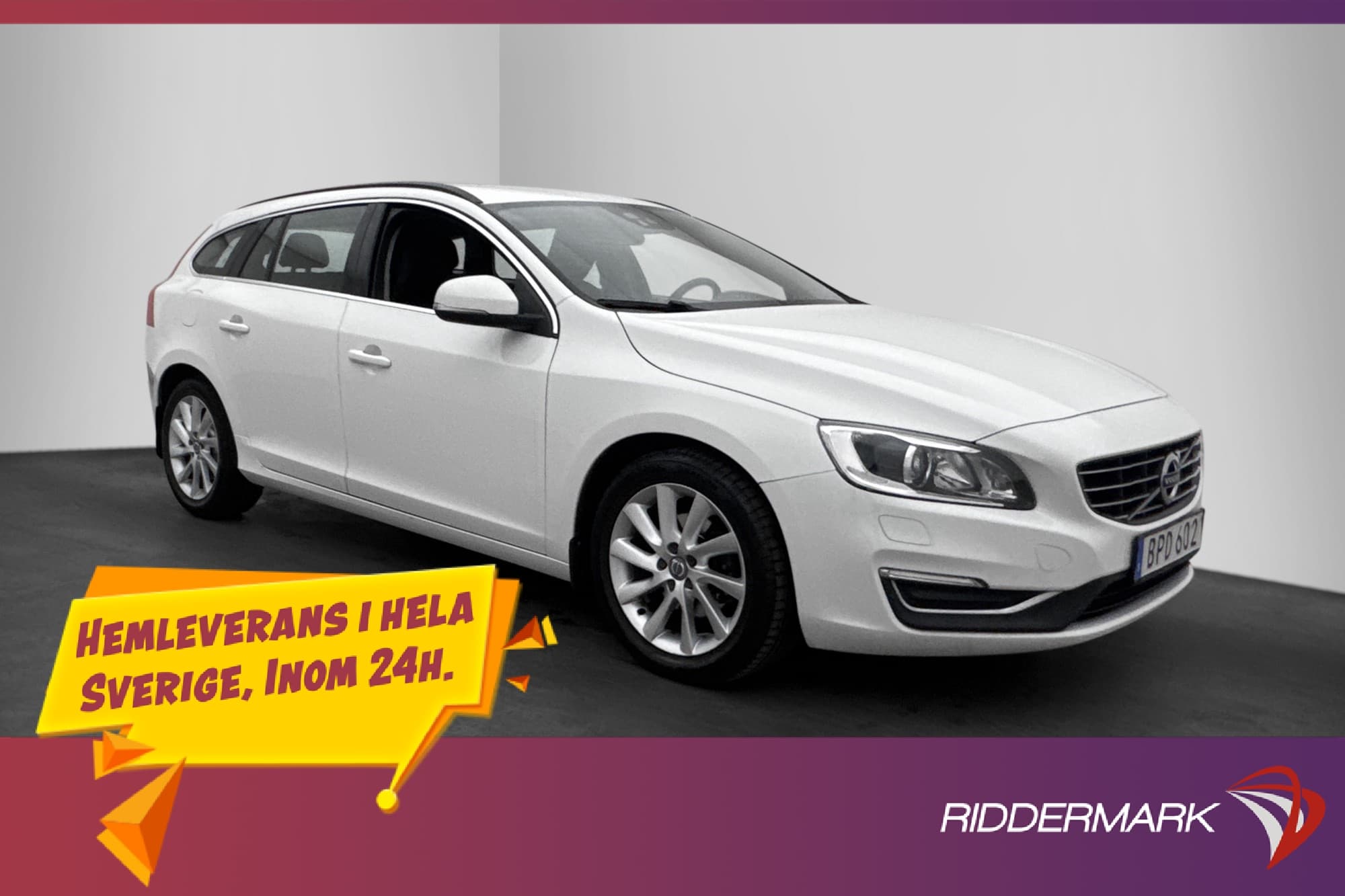 Volvo V60 D4 Momentum VOC Värmare Sensorer Bytt-Kamrem