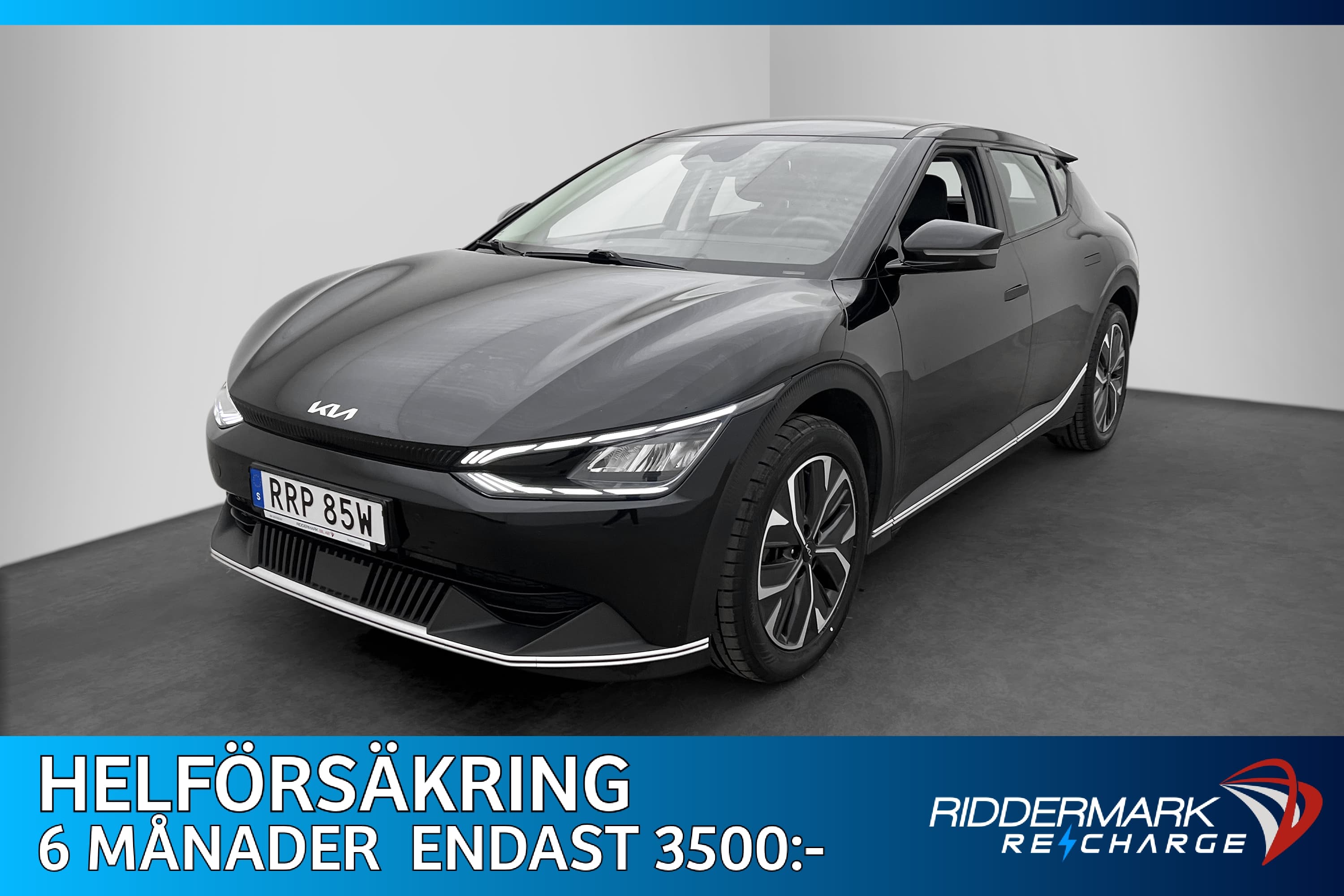 Kia EV6 77.4 kWh 228hk Kamera Rattvärme Navi CarPlay MOMS