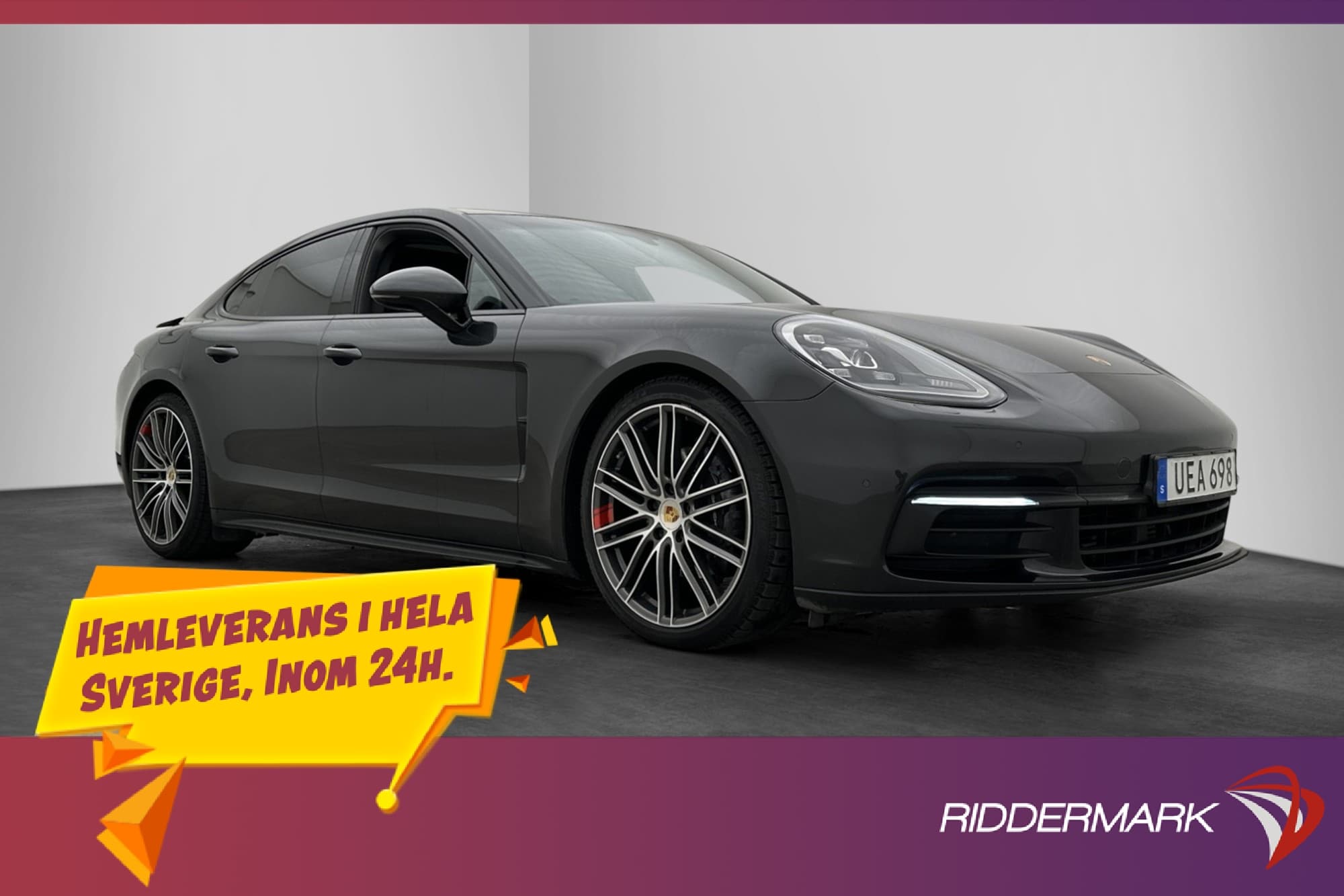 Porsche Panamera 4 PDK 330hk PASM Värm Luft Pano BOSE Kamera