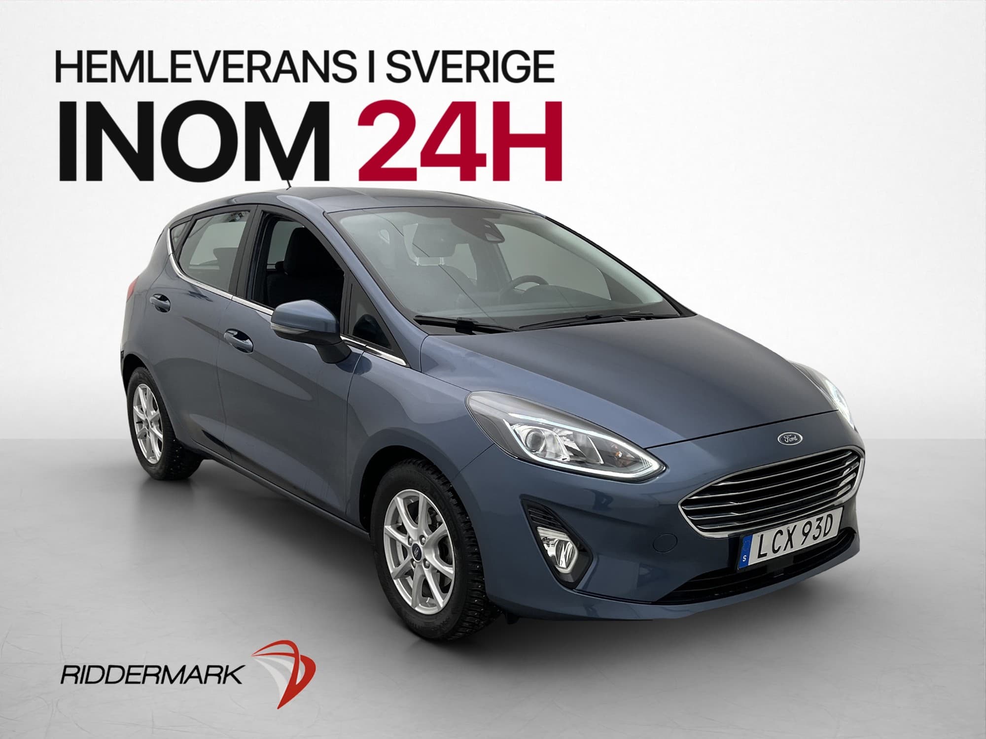Ford Fiesta 1.0 EcoBoost 125hk Titanium Rattvärme Bluetooth