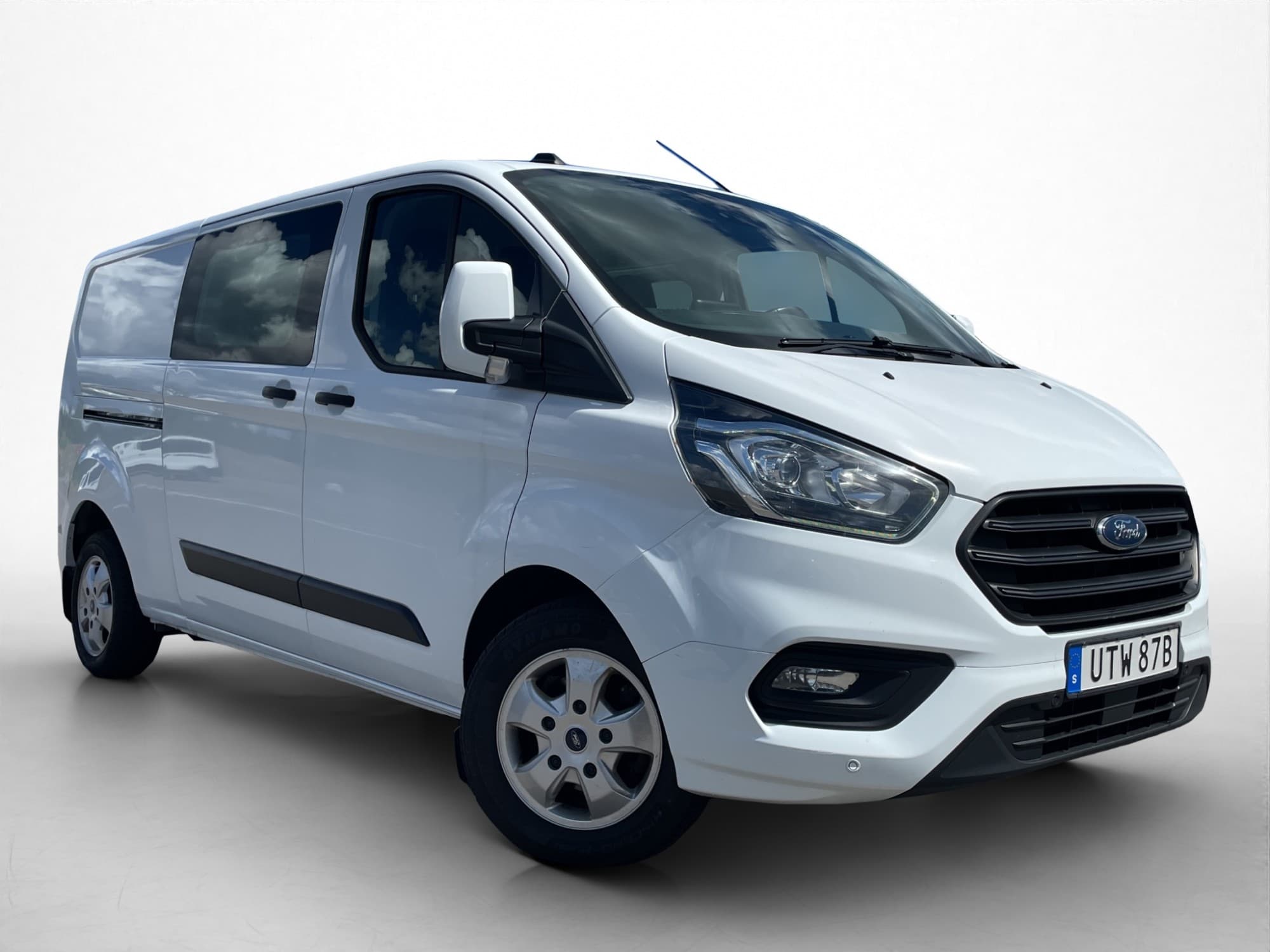 Ford Transit Custom CrewVan L2 Värmare Drag B-Kamera 6-Sits