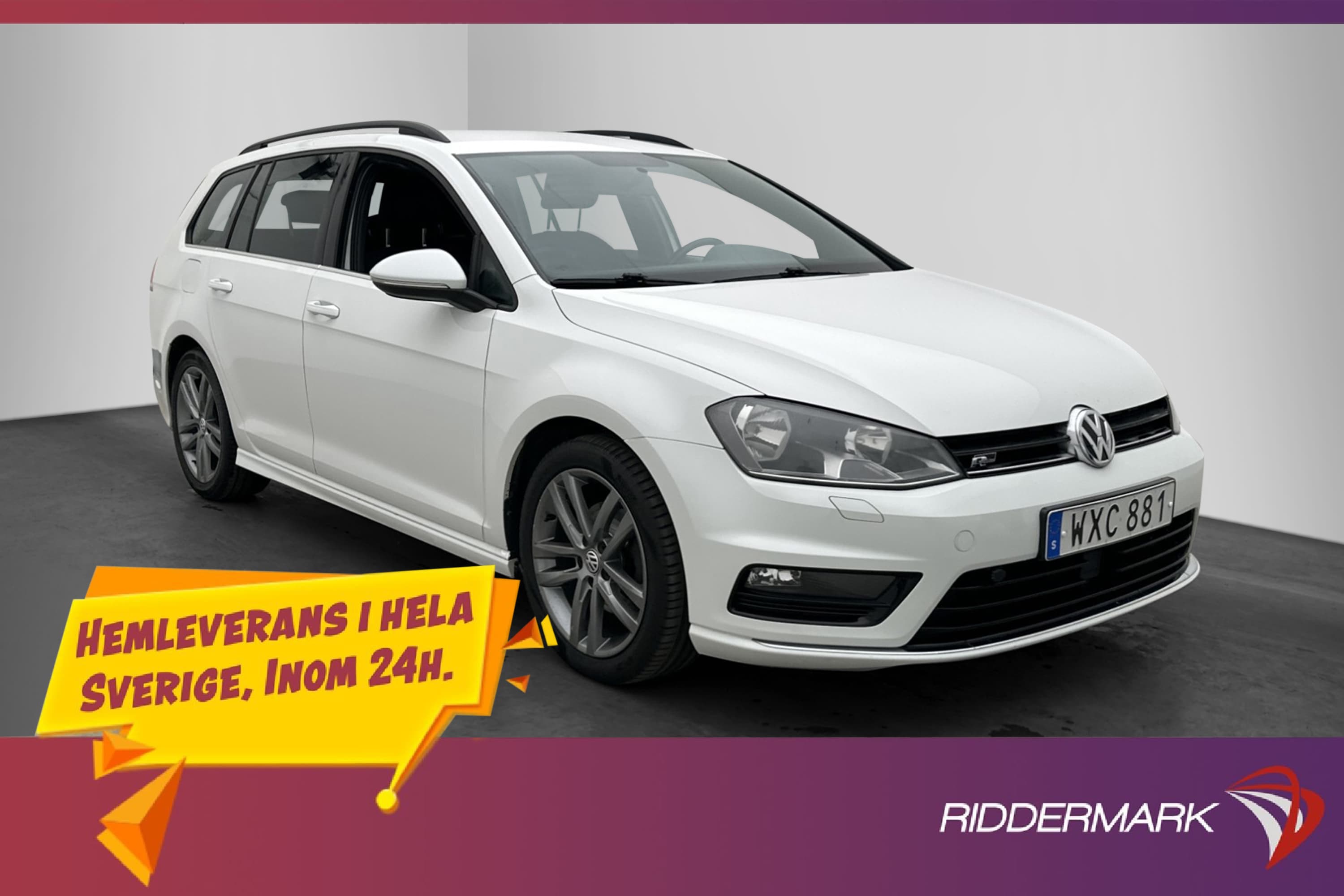 Volkswagen Golf 1.4 TSI 140hk R-Line Värmare Kamera Dragkrok