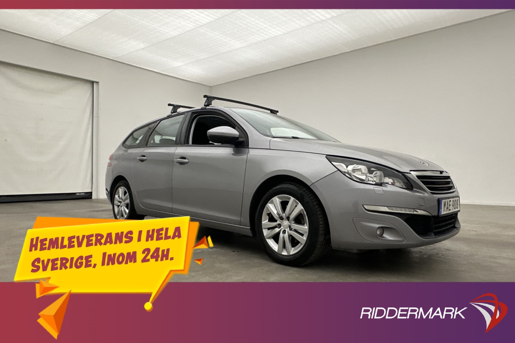 Peugeot 308 SW 1.2 131hk Active P-Sensorer Farthållare
