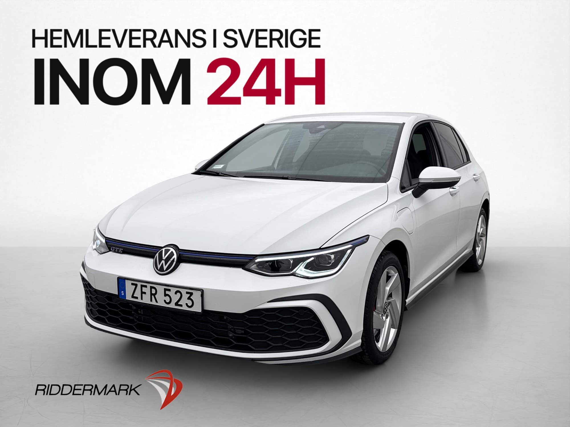 Volkswagen Golf GTE 245hk Cockpit Navi Sensorer CarPlay