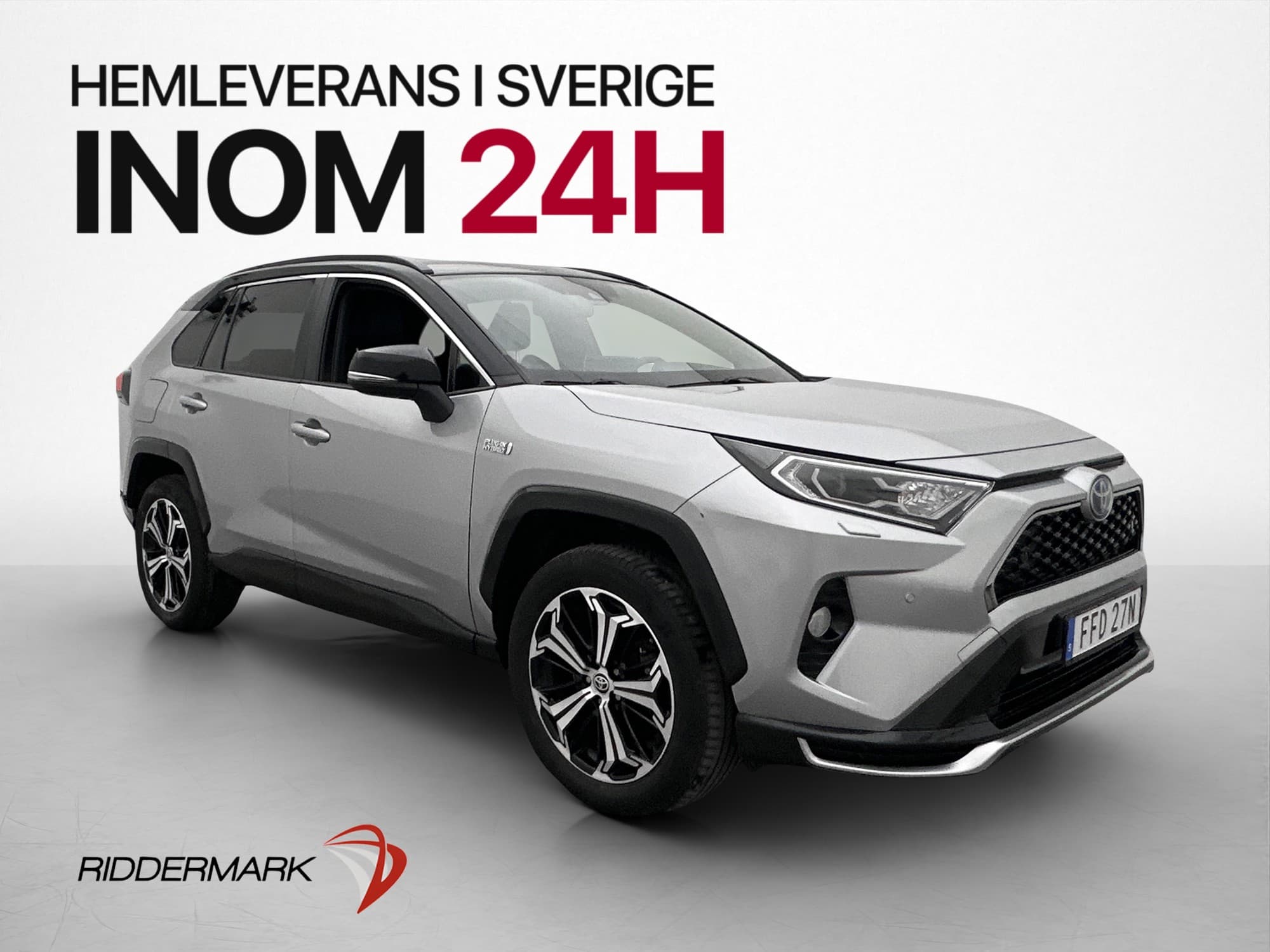 Toyota RAV4 AWD Plug in Hybrid Style Kamera JBL Rattvärme