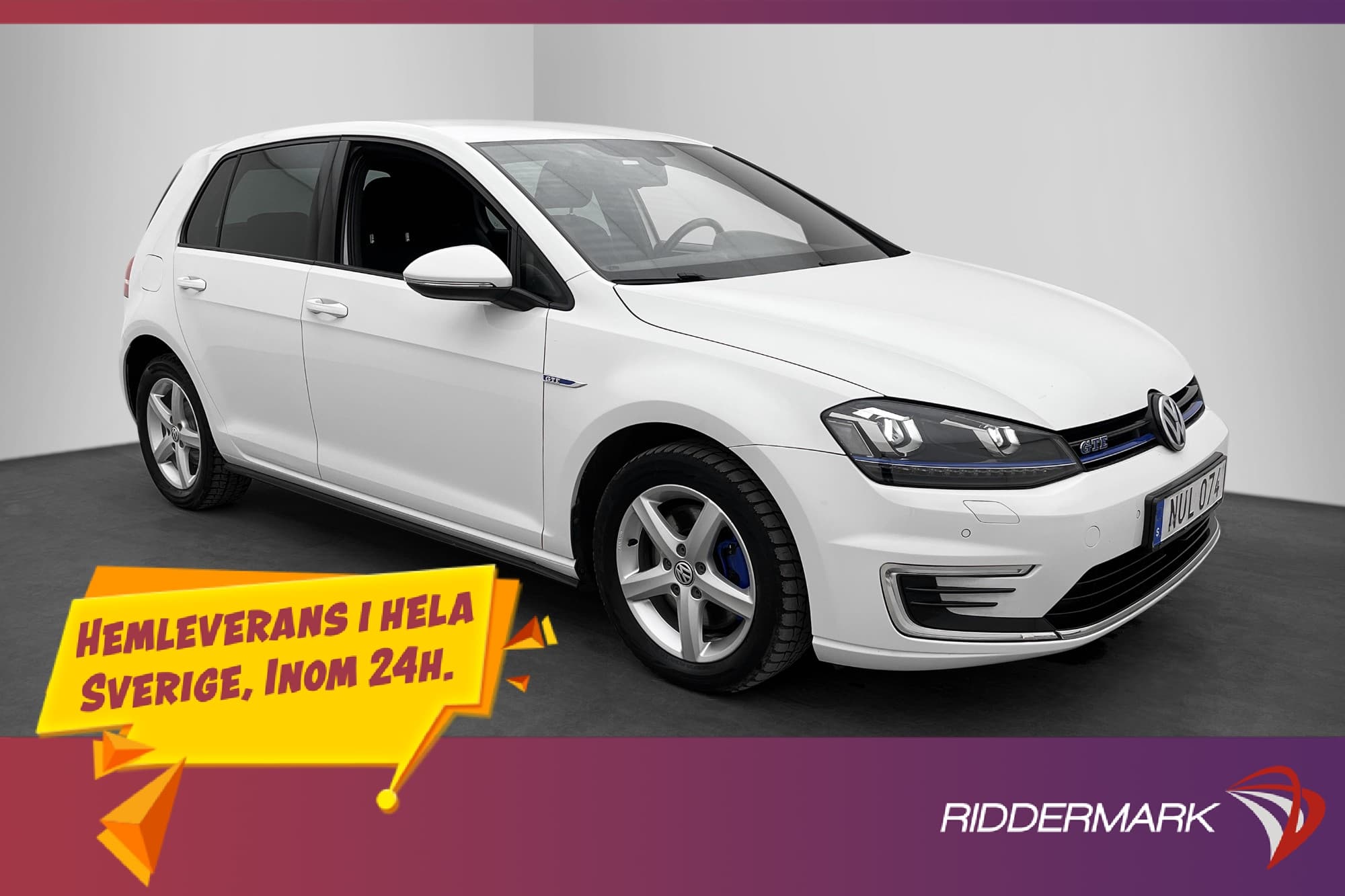 Volkswagen Golf GTE 204hk Värmare P-Sensorer Adapt-Fart