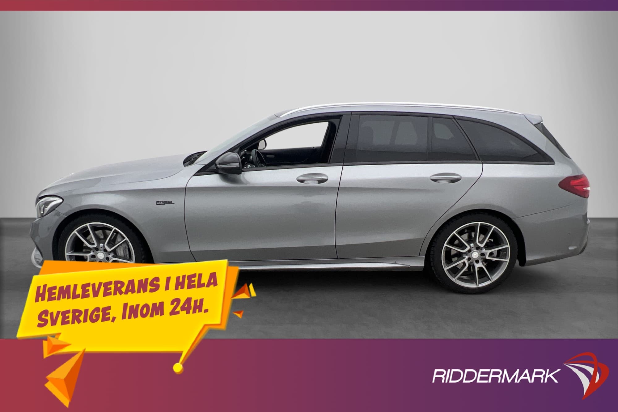 Mercedes-Benz C 450 T 4M 367hk AMG Pano Burmester Värm Navi