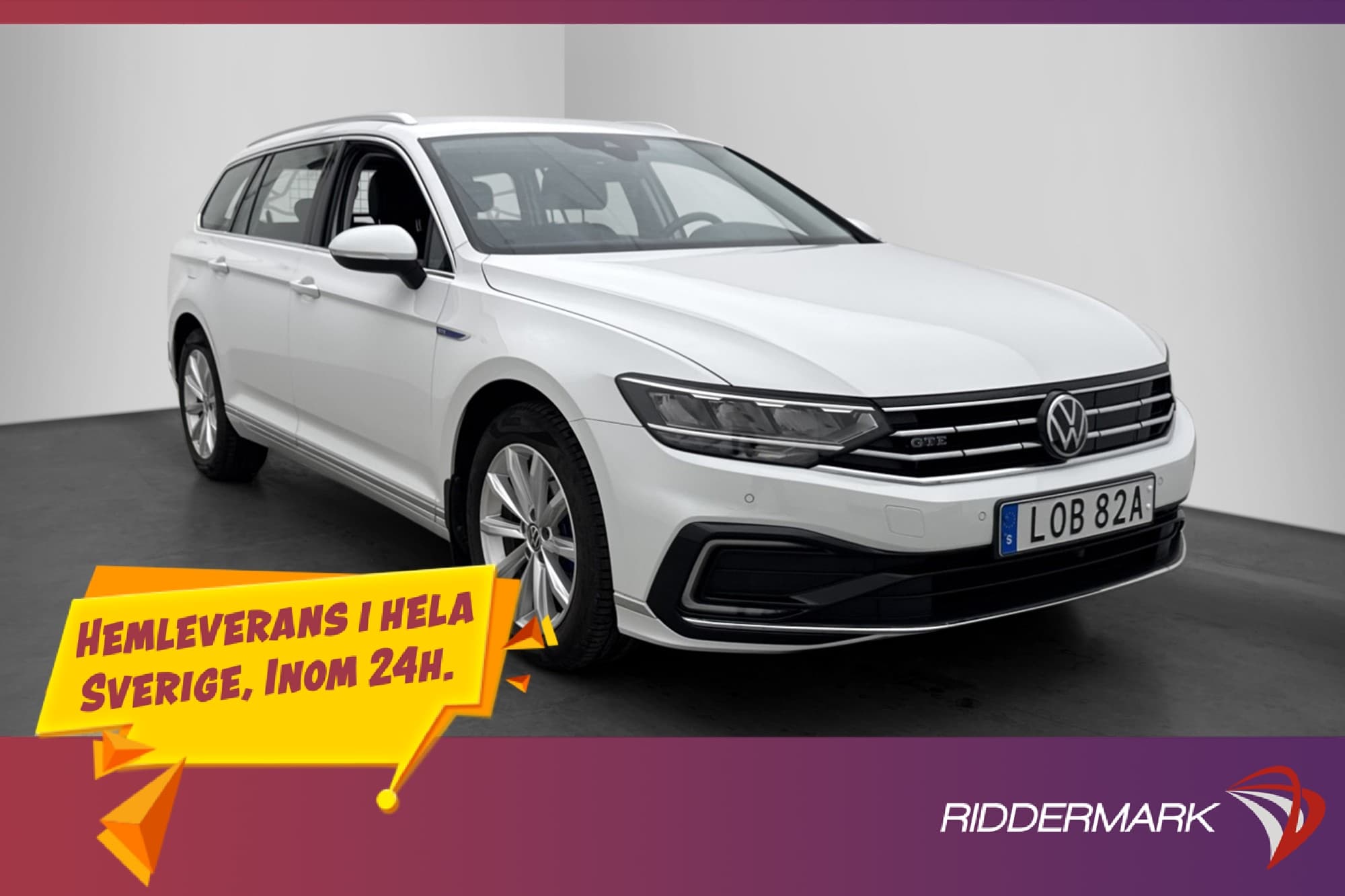 Volkswagen Passat GTE Laddhybrid Adaptiv-F Apple-CarPlay EU6