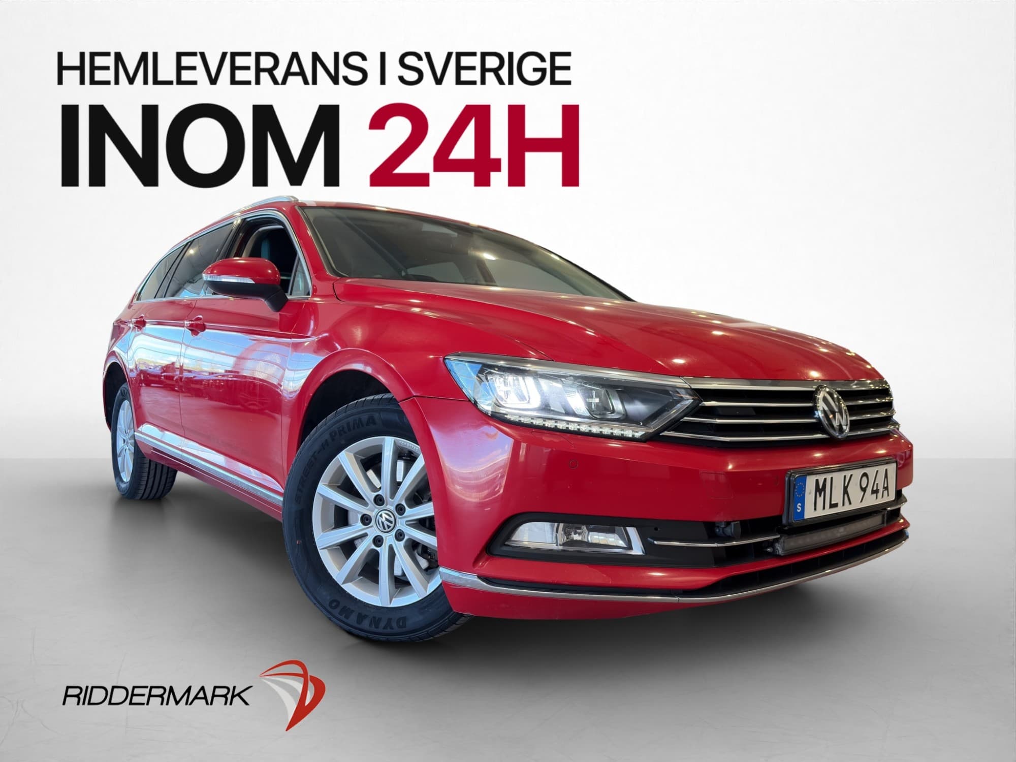Volkswagen Passat 2.0 TDI 190hk 4M GT Värmare Cockpit Skinn