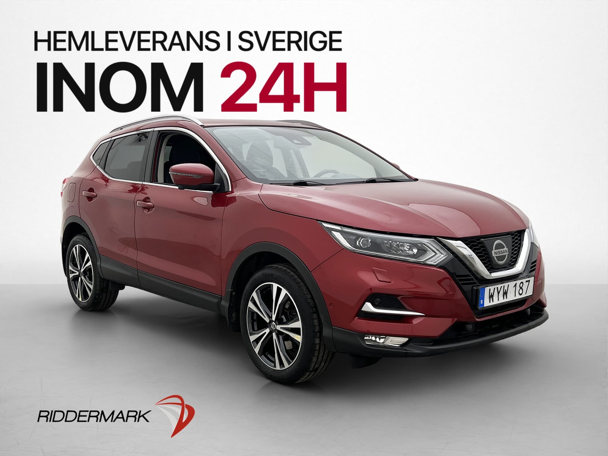 Nissan Qashqai 1.2 DIG-T 115hk Tekna 360° Navi Drag