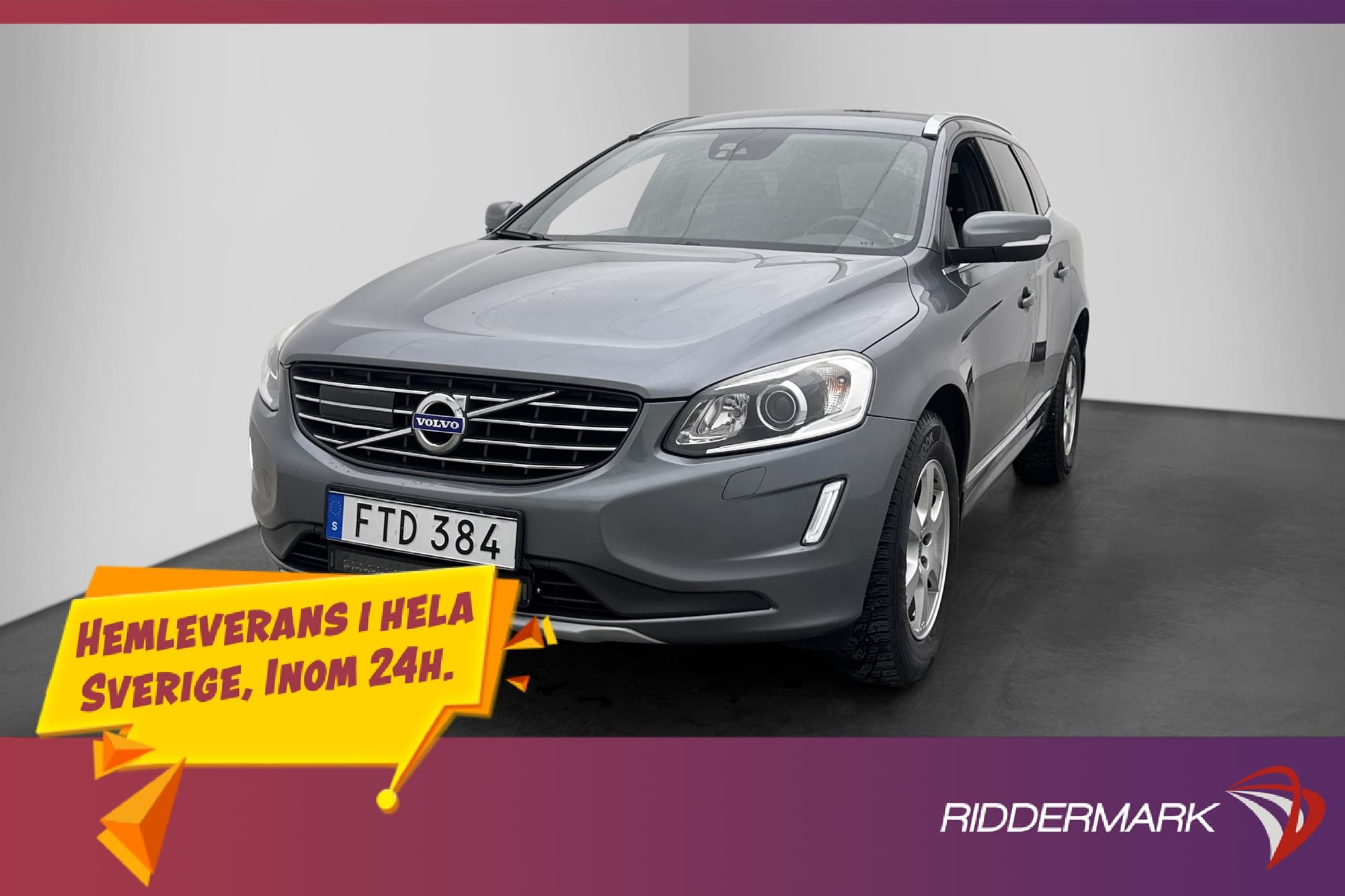 Volvo XC60 D4 AWD Classic Summum Värmare Pano Skinn Dragkrok