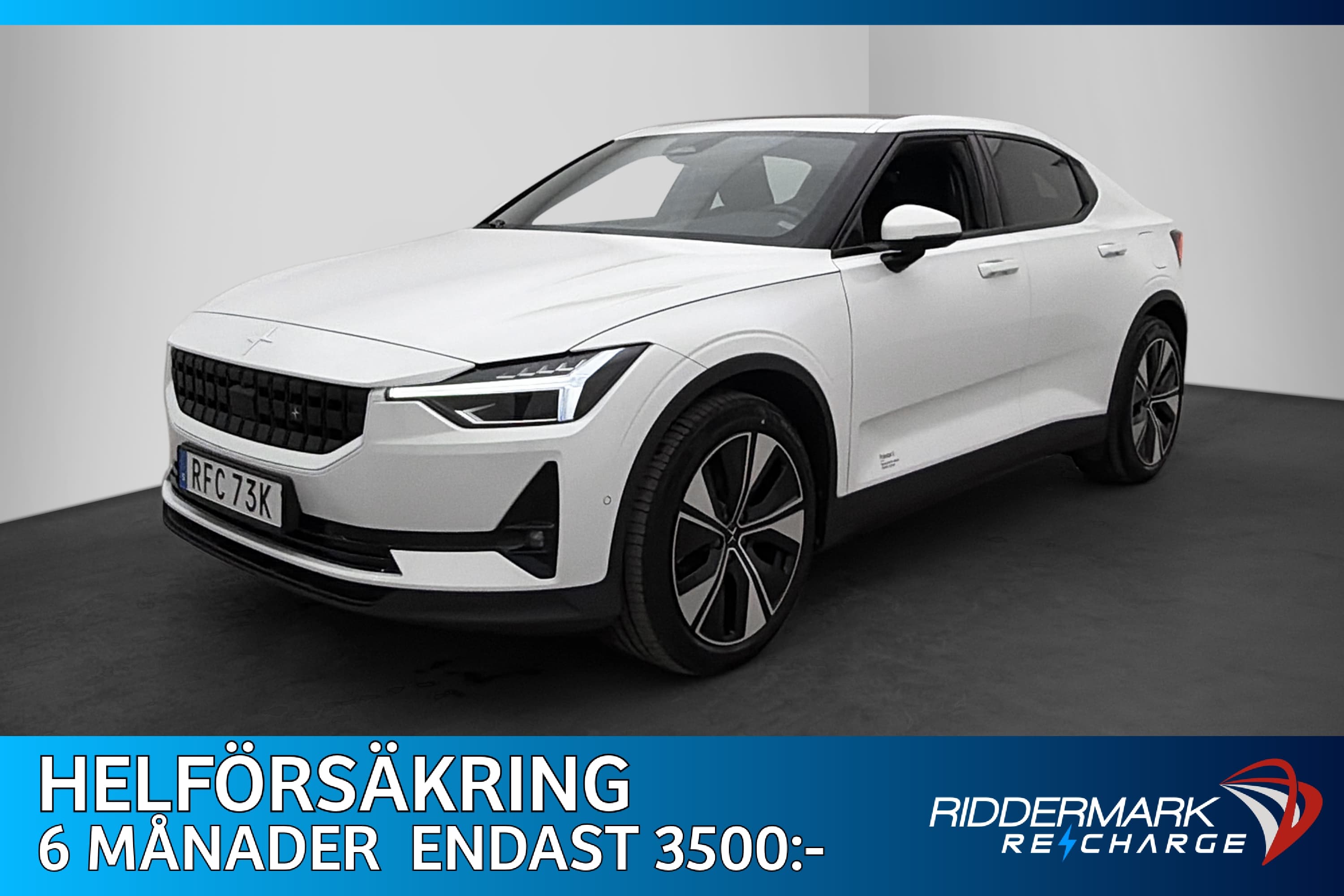Polestar 2 Long Range Dual Motor Plus Pilot Lite Värm MOMS