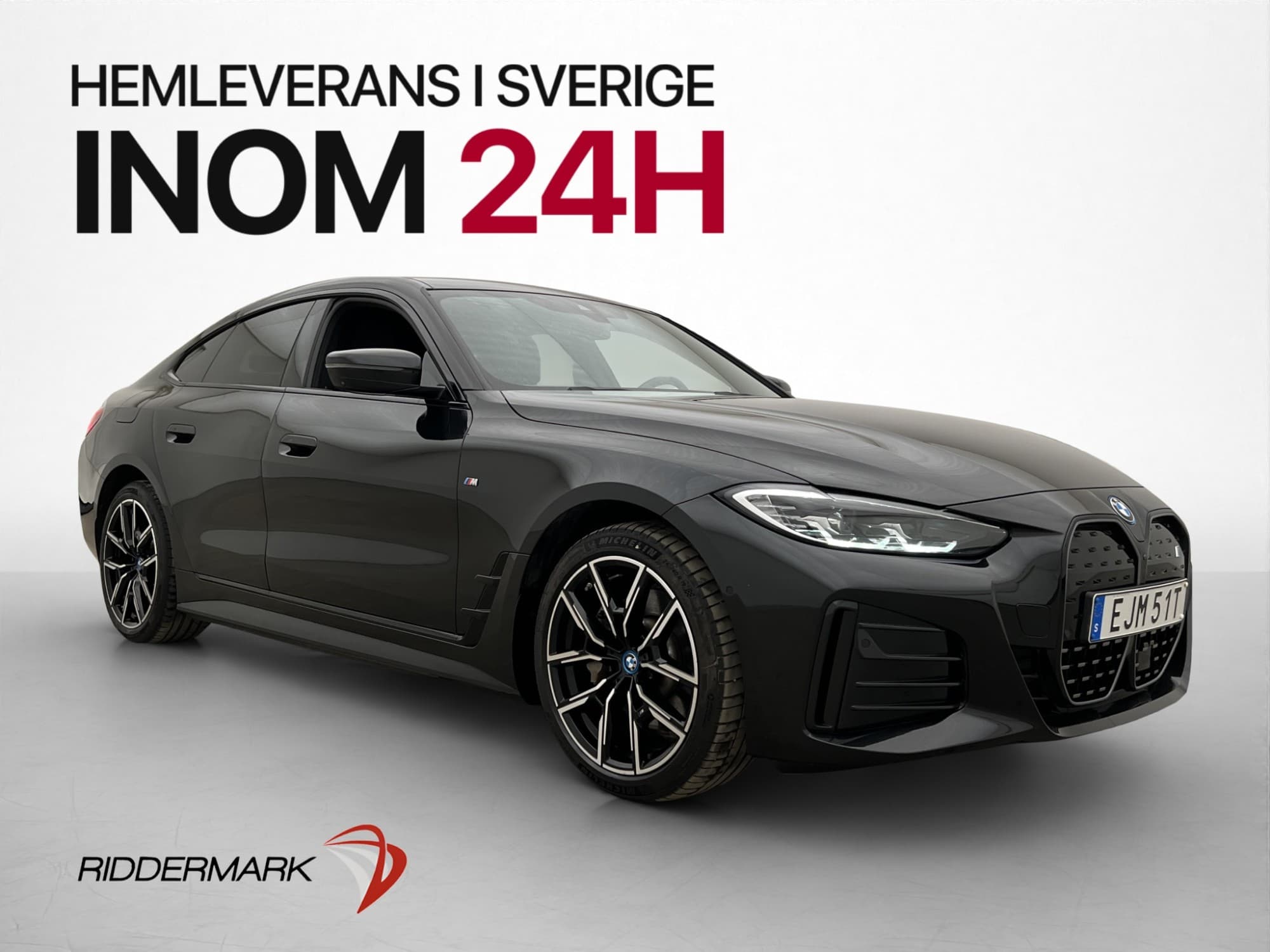 BMW i4 eDrive40 83.9 kWh M Sport Wide 360° Pano Skinn Drag