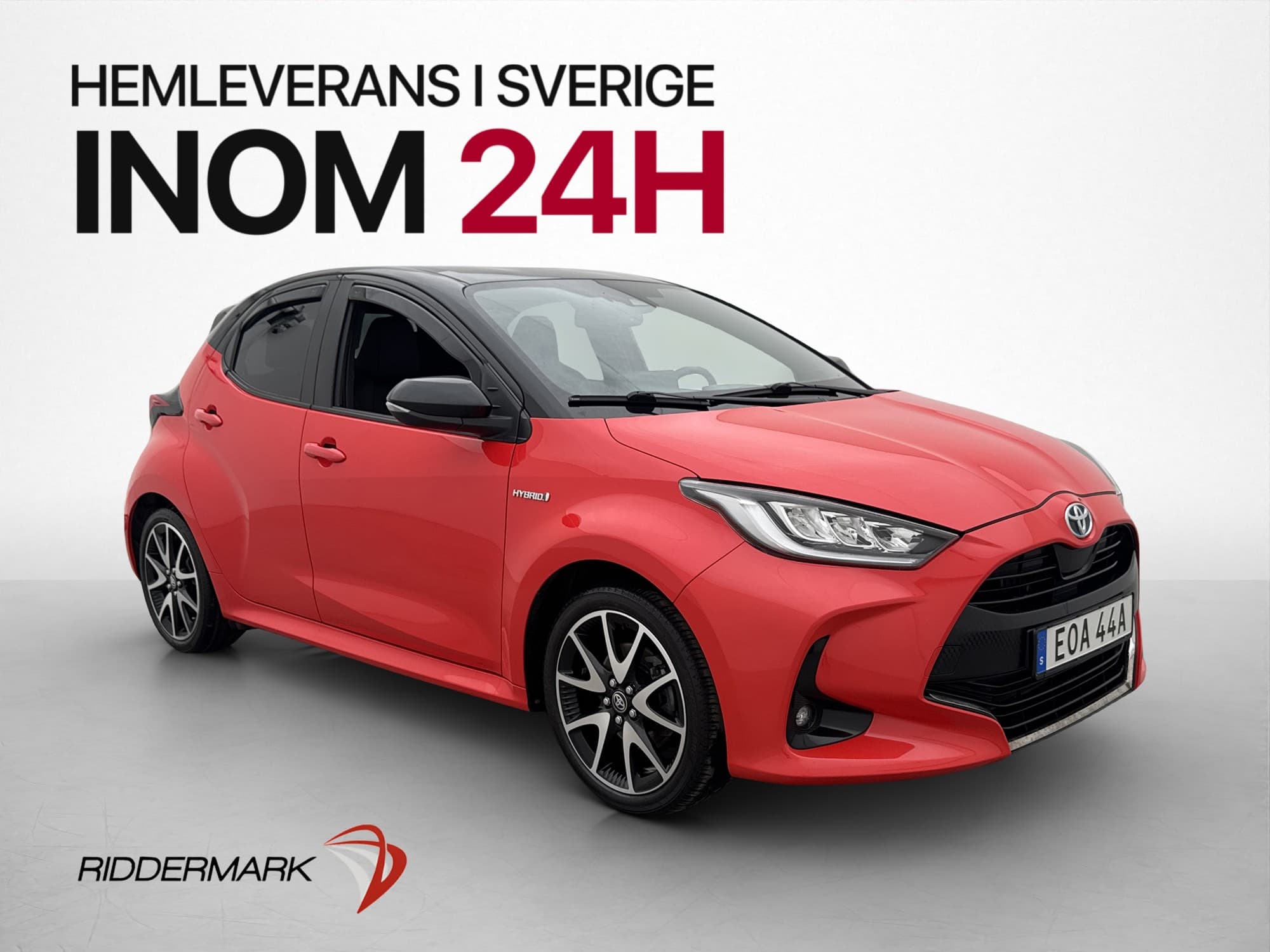 Toyota Yaris Premiere Edition Bi-Tone HUD Kamera Rattvärme