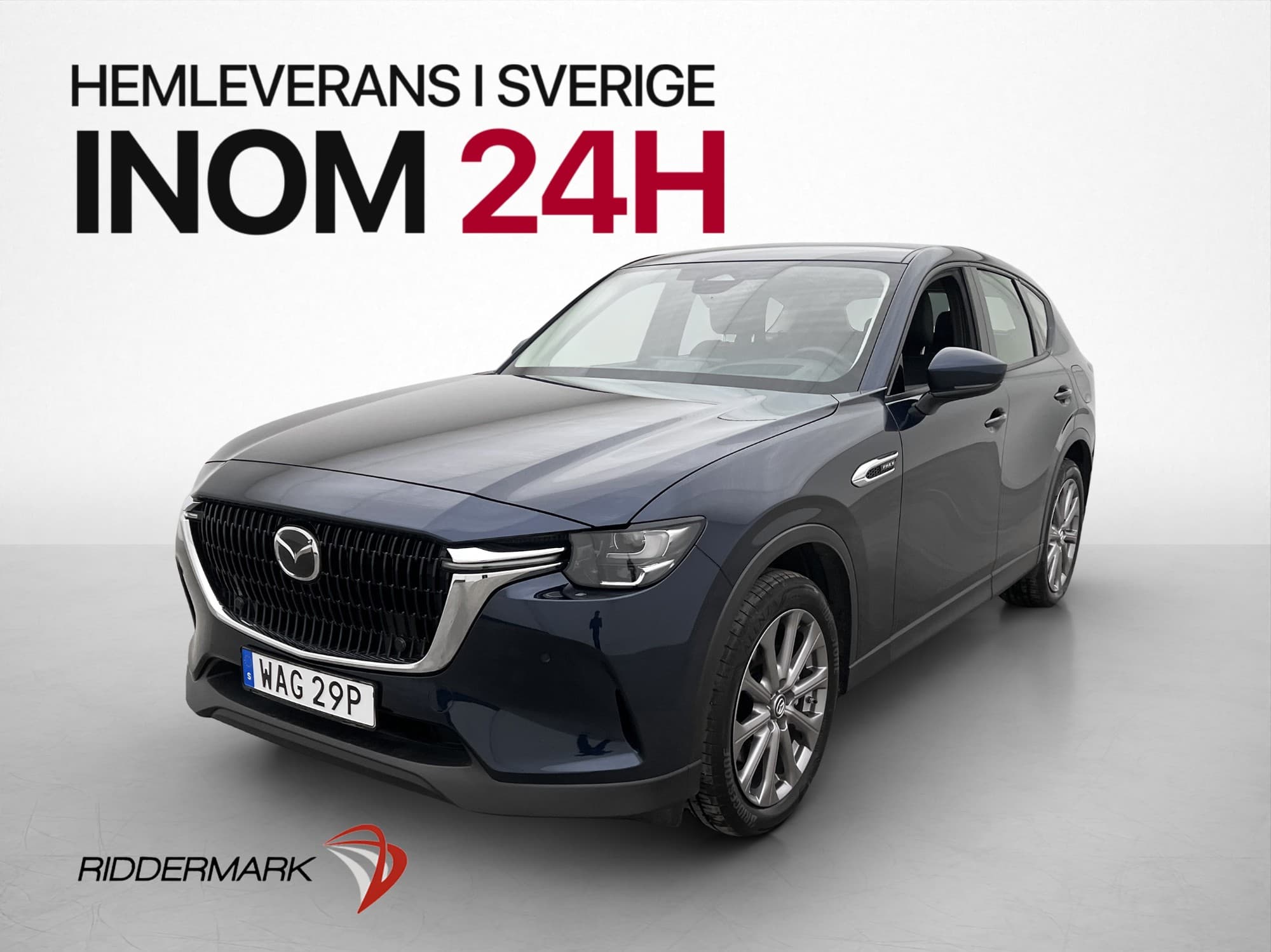 Mazda CX-60 PHEV 327hk AWD Dragkrok HUD Kamera CarPlay