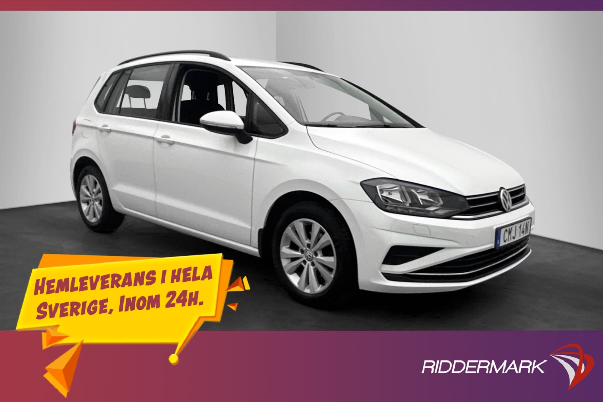 Volkswagen Golf Sportsvan 1.0 TSI 116hk Adaptiv-Fart CarPlay