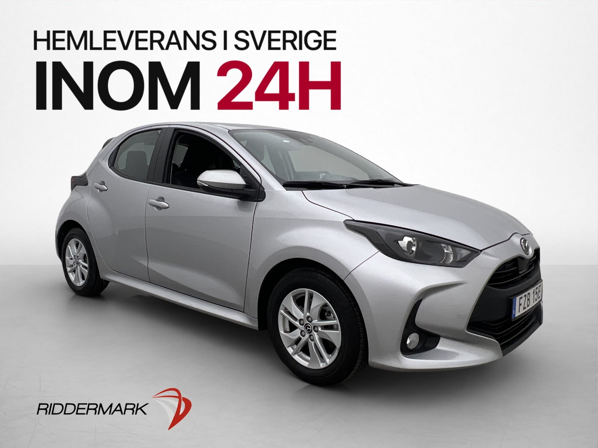 Mazda 2 Hybrid 116hk Kamera Rattvärme Adaptiv-Farthållare