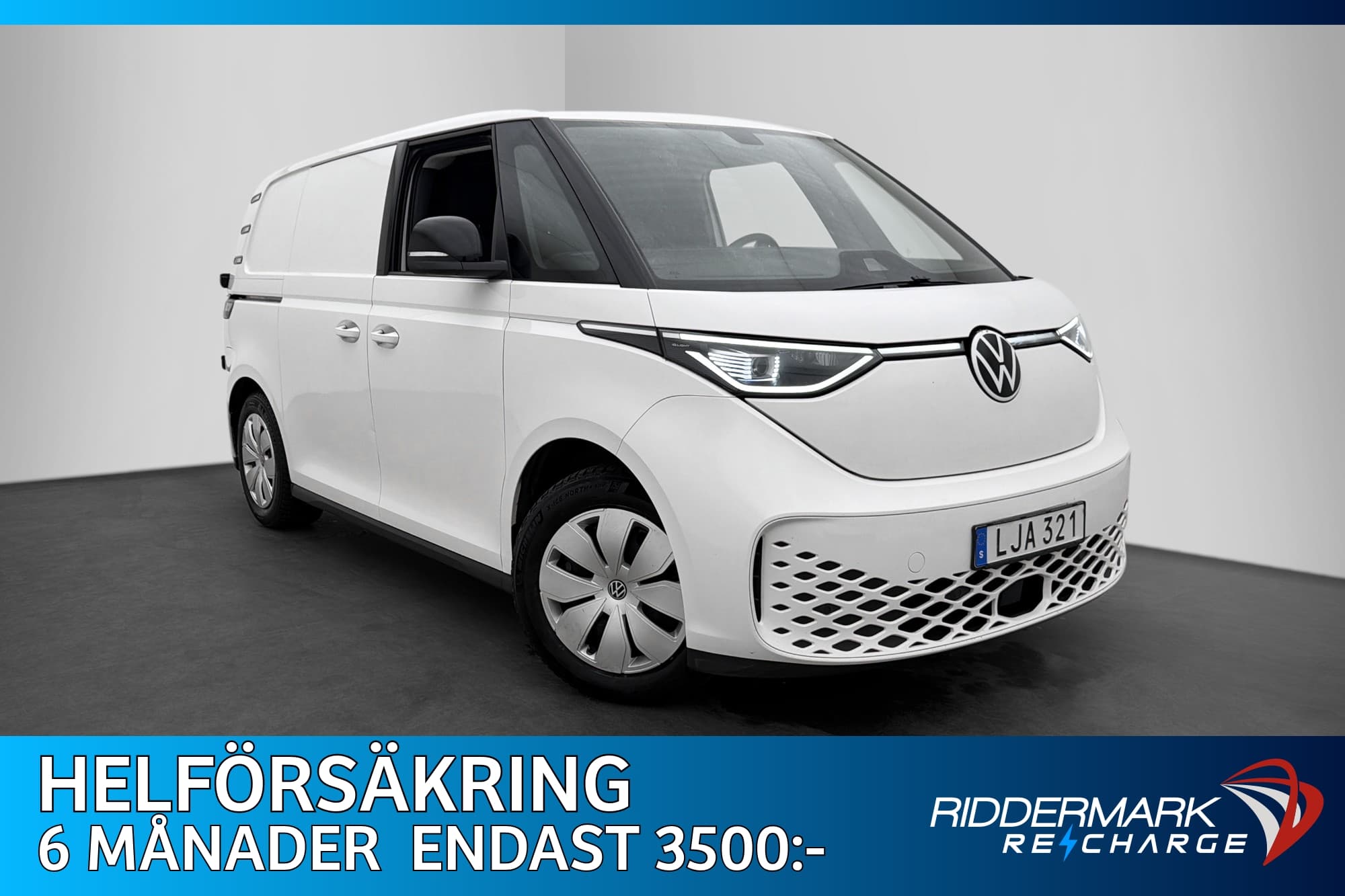 Volkswagen ID. Buzz Cargo 82kWh Dragkrok Kamera 2xDörr Moms