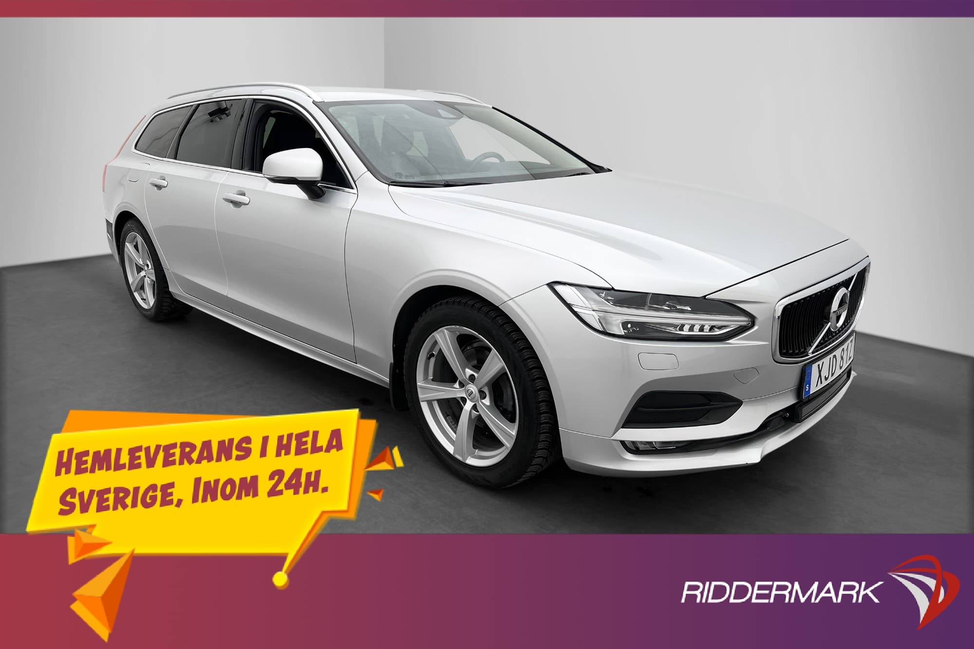 Volvo V90 D3 150hk Momentum VOC Skinn Drag Navi