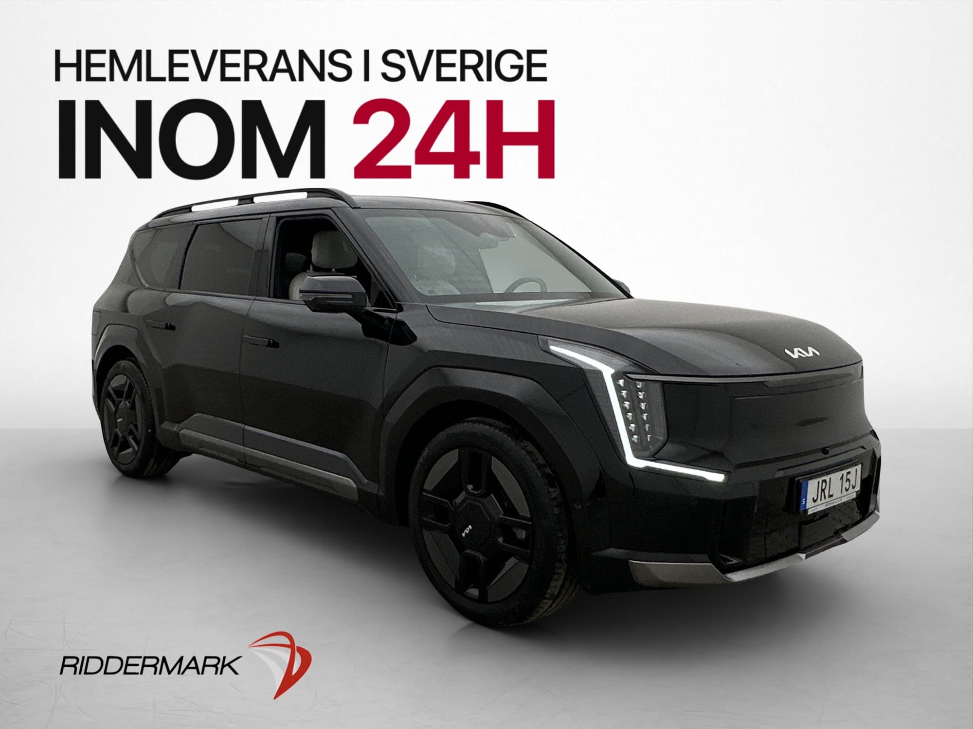 Kia EV9 AWD GT-Line 7 Sits Pano HUD Meridian Dragkrok 360°