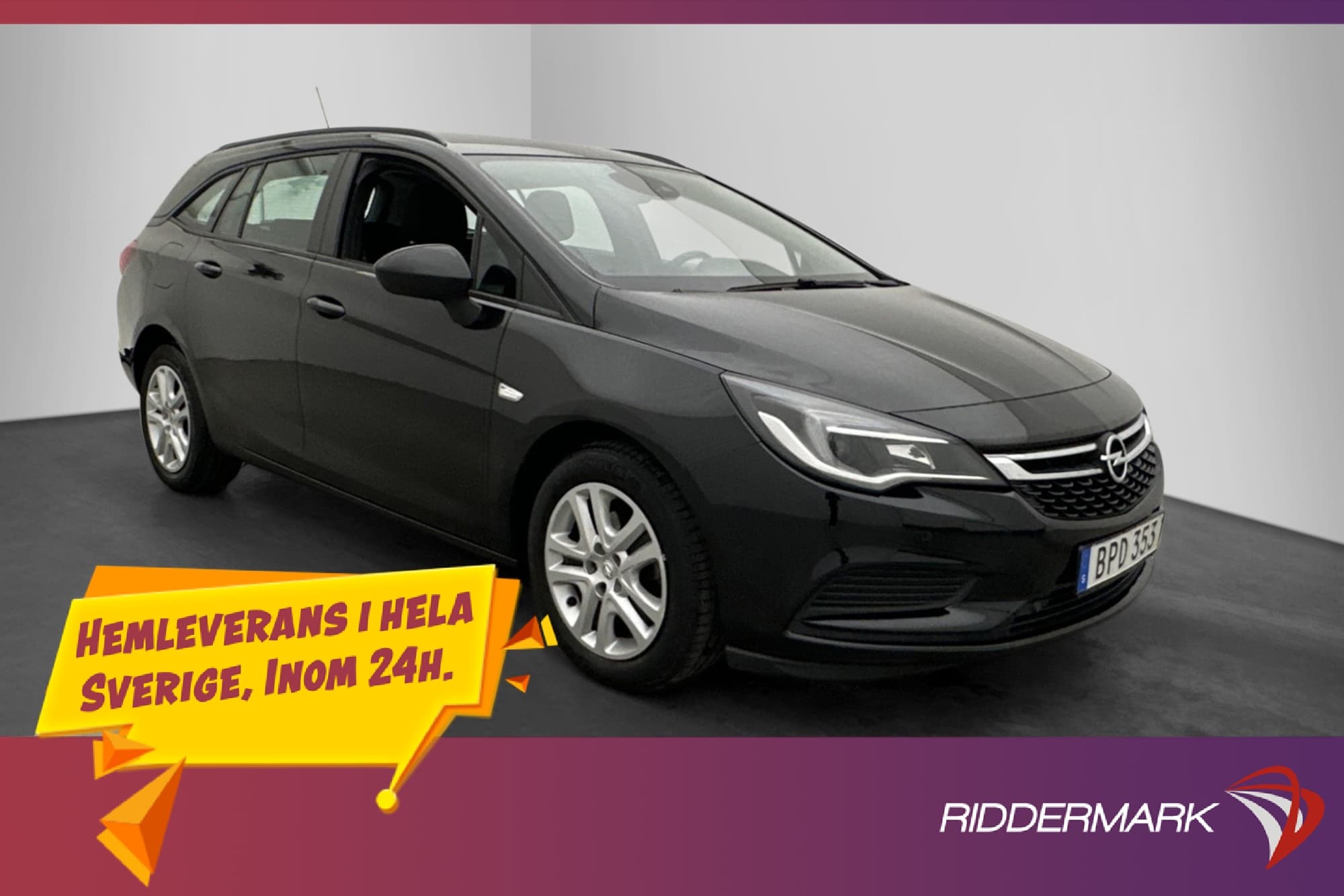 Opel Astra Sports Tourer 125hk Enjoy Sensorer Rattvärme Drag