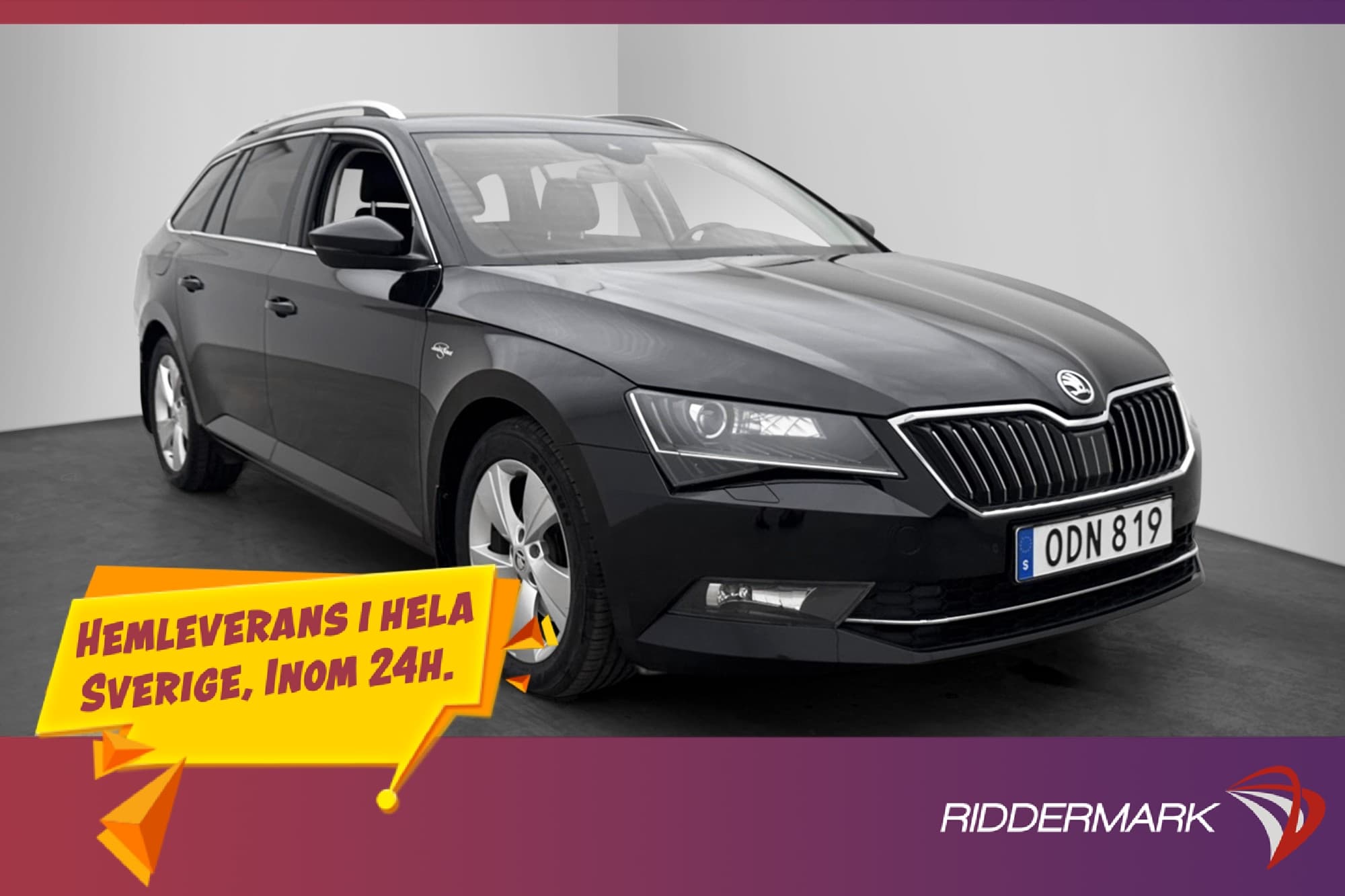 Skoda Superb 2.0 TDI 4x4 L&K Drag Värmare Canton Kamera