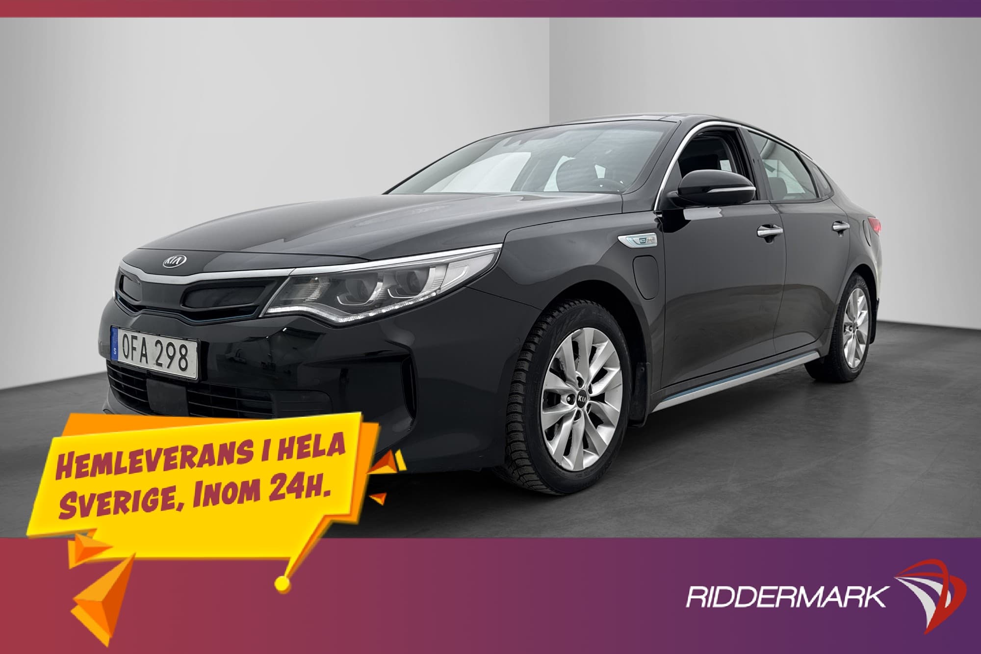 Kia Optima Plug-In 205hk Advance Plus 2 Pano H/K Skinn