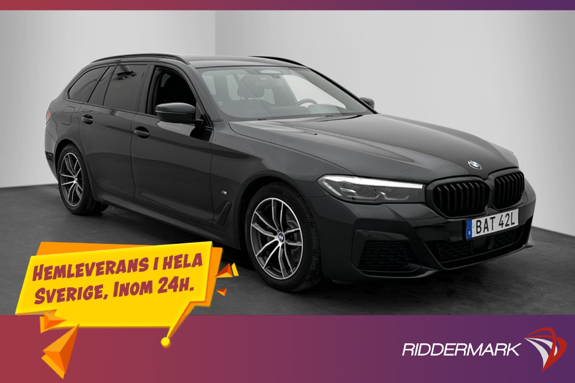 BMW 520 D 190hk xDrive M Sport Värmare Kamera Cockpit Drag