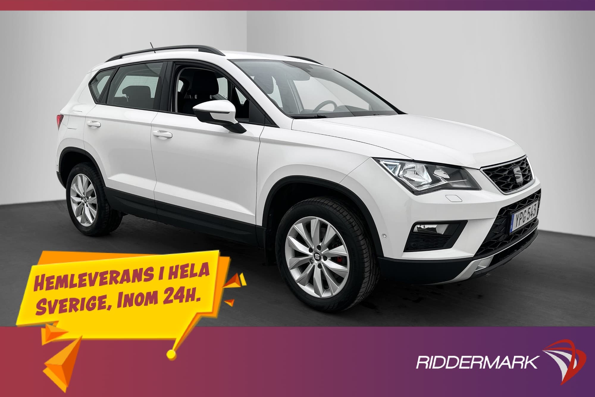 SEAT Ateca 1.0 TSI Ecomotive 115hk Style Dragkrok CarPlay