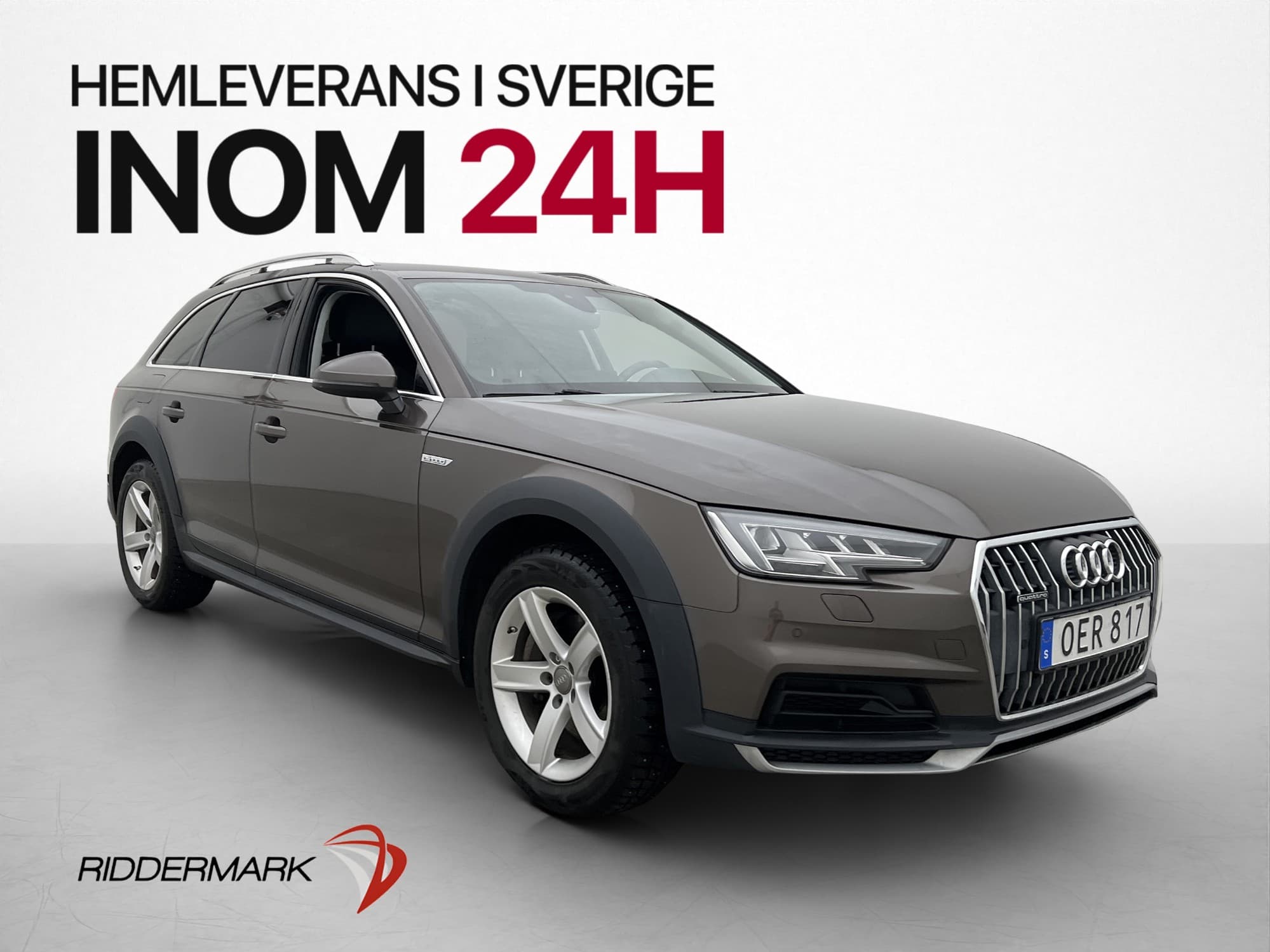 Audi A4 Allroad 2.0 TDI 190hk Quattro B&O Rattvärme Drag