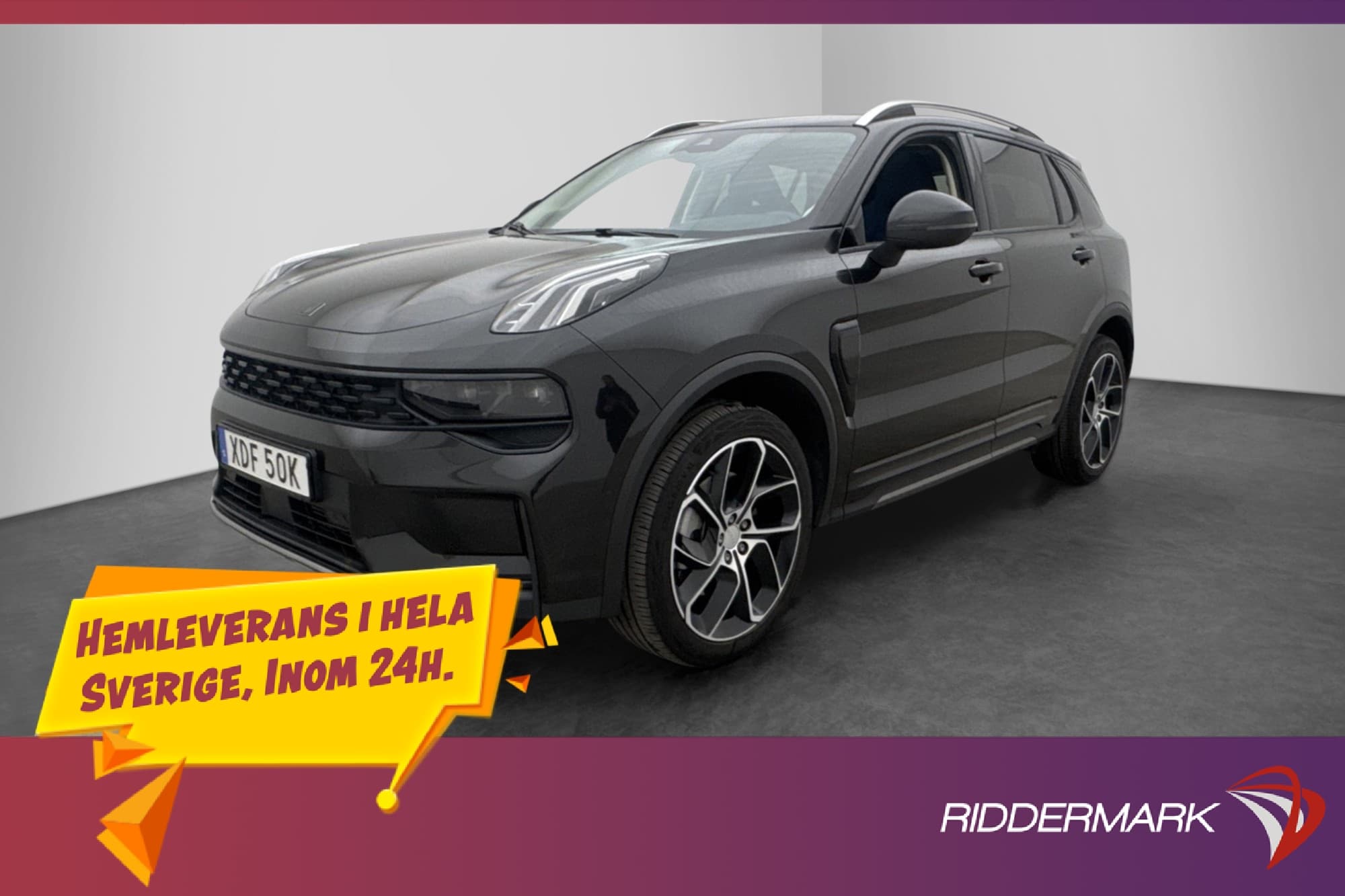 Lynk & Co 01 261hk PHEV Pano Infinity Kamera CarPlay Elstol