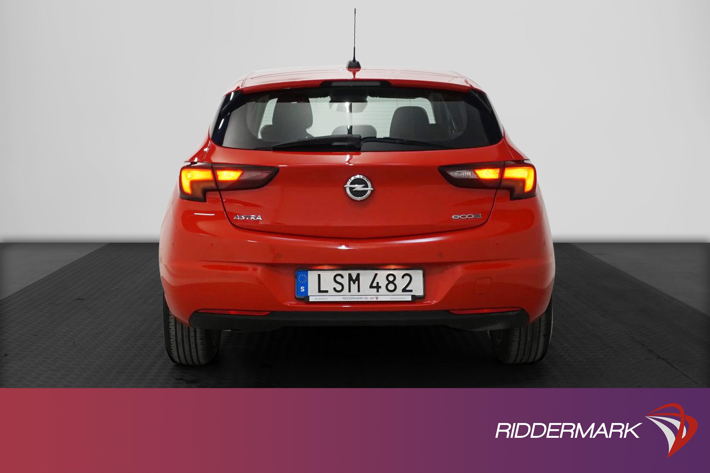 Opel Astra 1.0 105hk Sensorer Välservad Låg Skatt 0,45l/mil