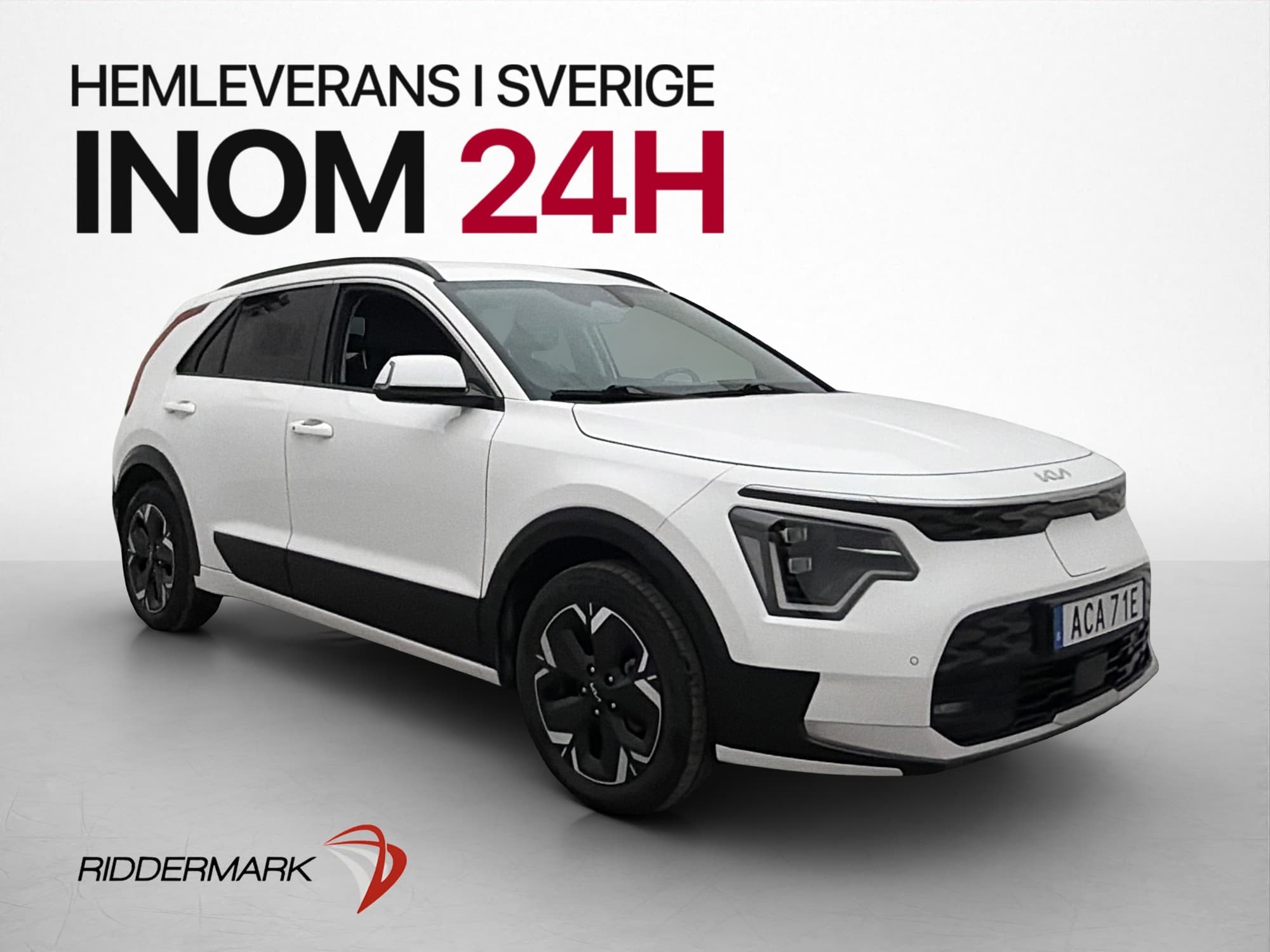 Kia Niro EV Action Läder Kamera CarPlay Sensorer Drag MOMS